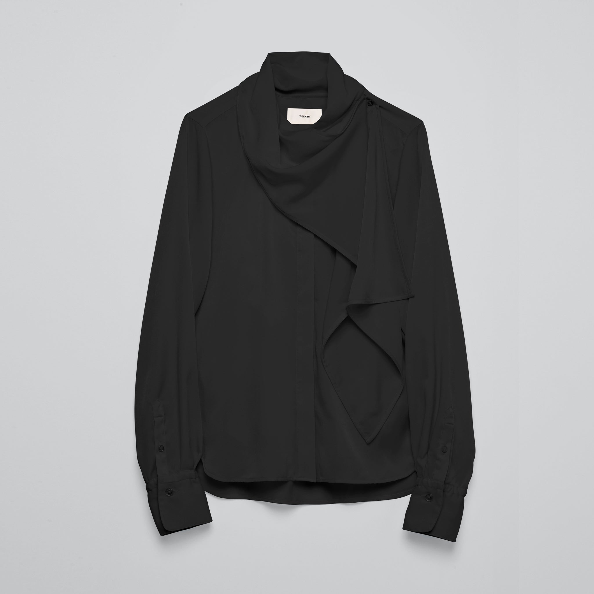 ラップクロスブラウス