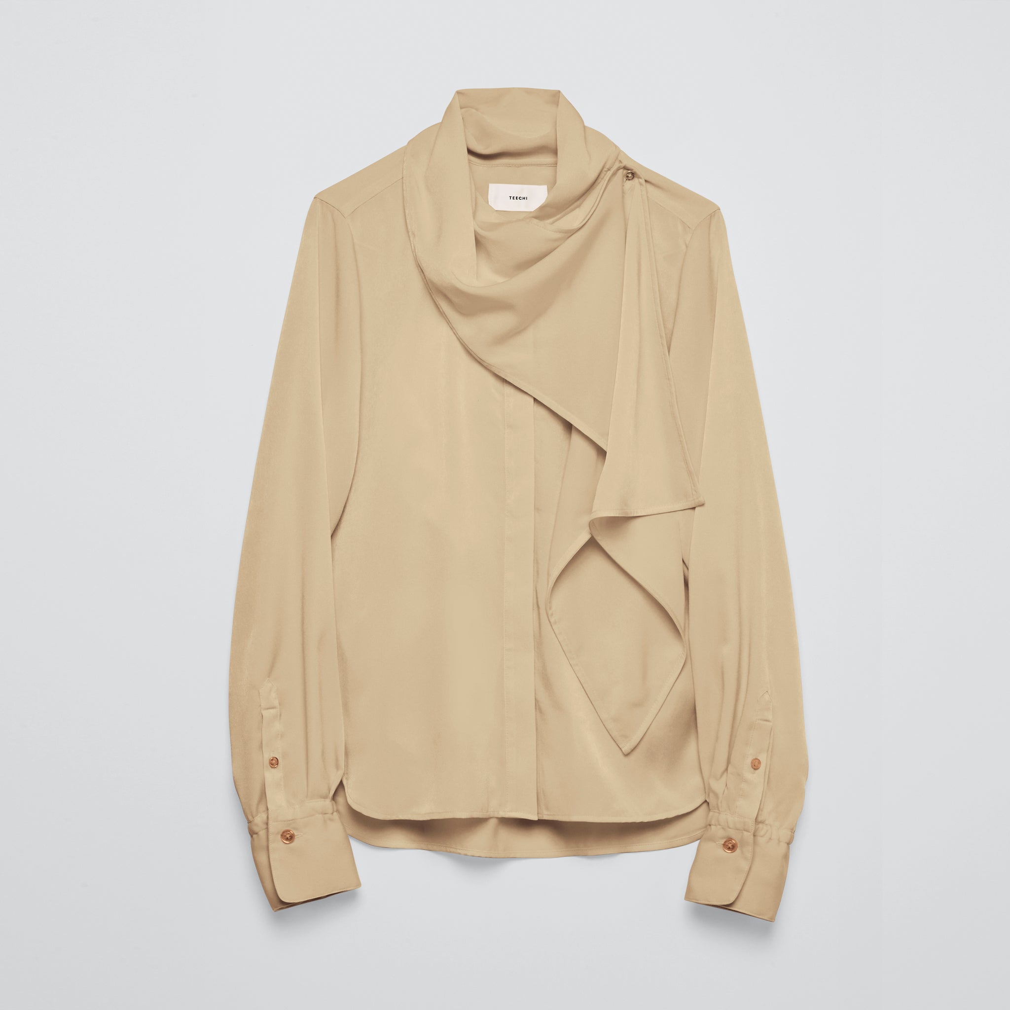 ラップクロスブラウス