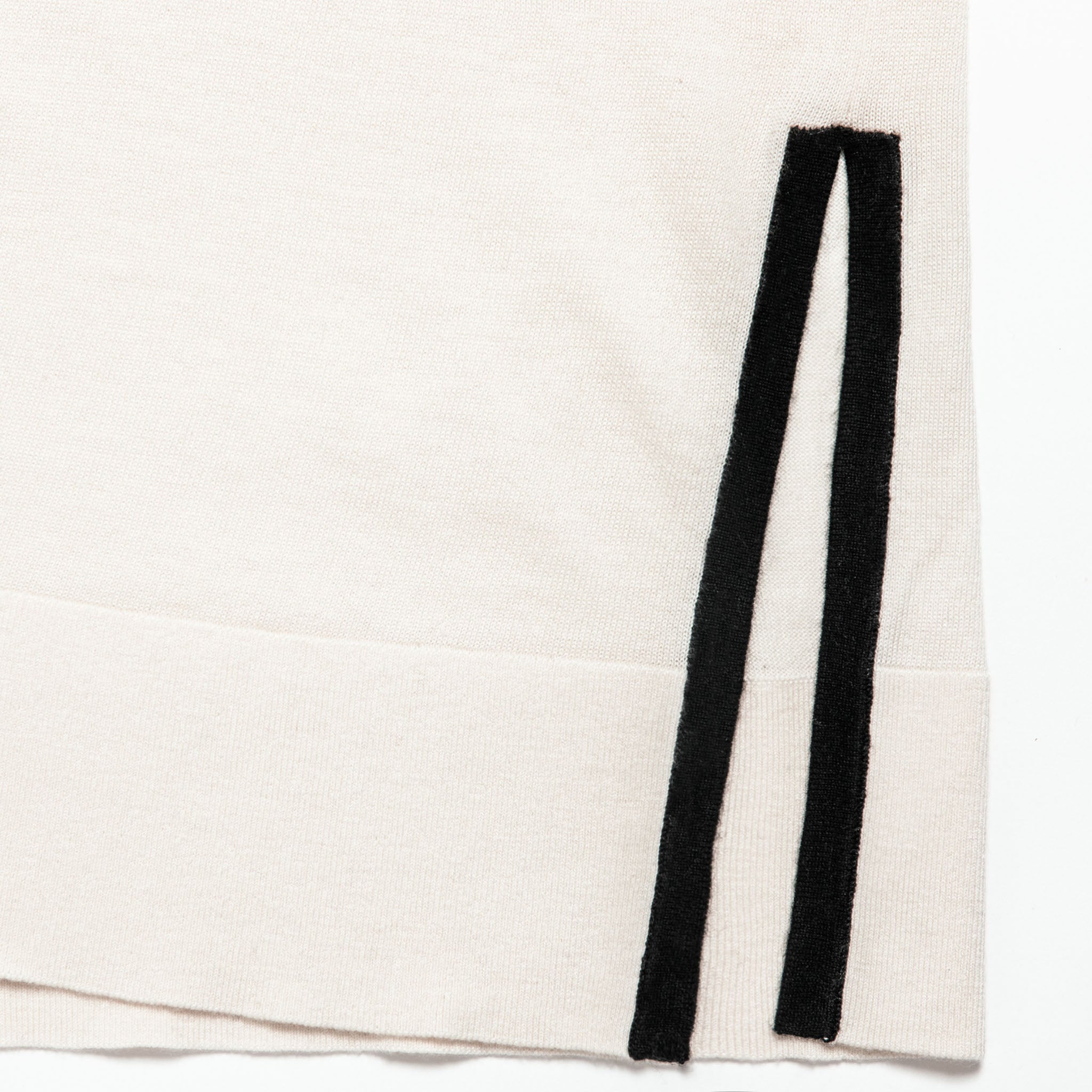 「グッドアップニット」シルクウール 2WAYタートル