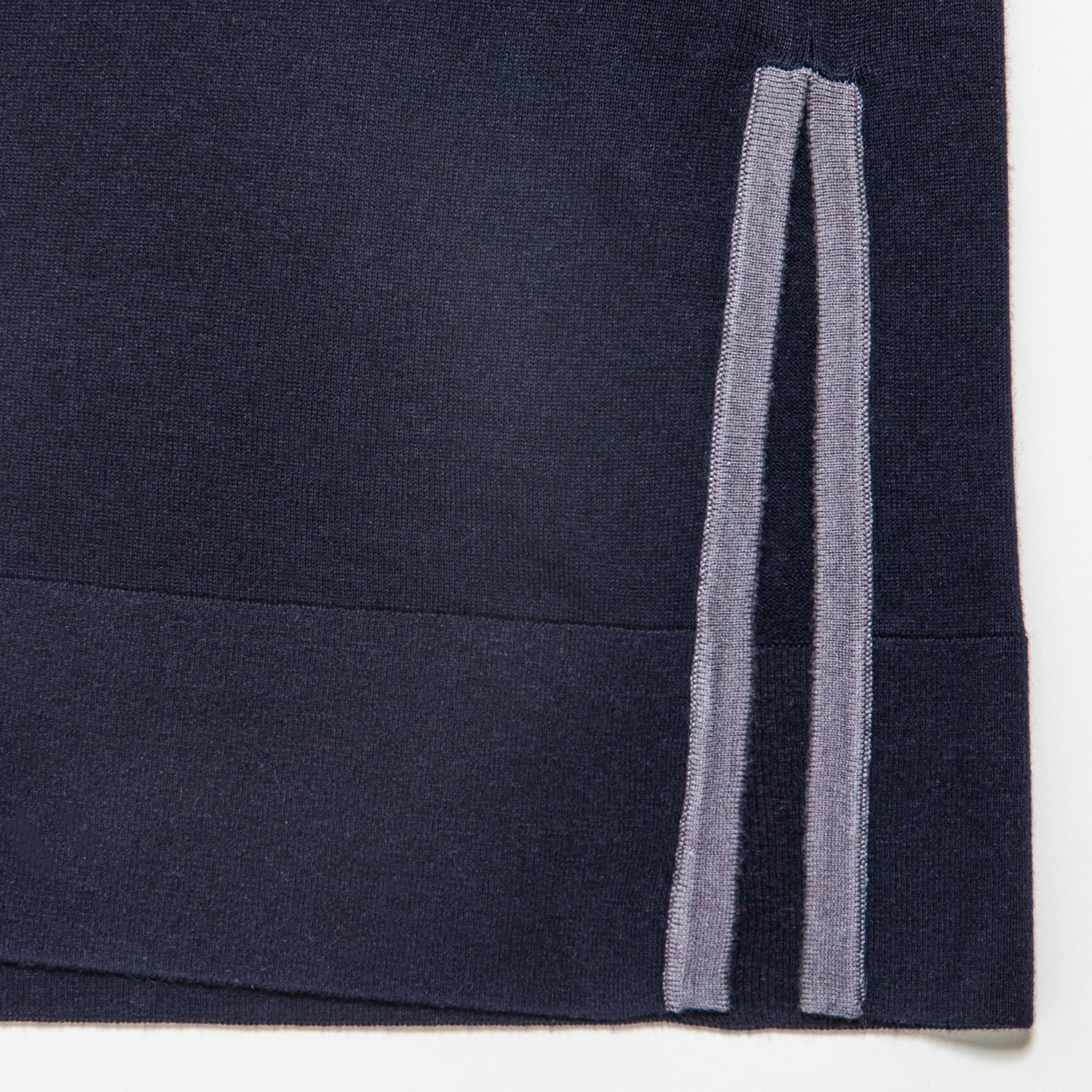 「グッドアップニット」シルクウール 2WAYタートル