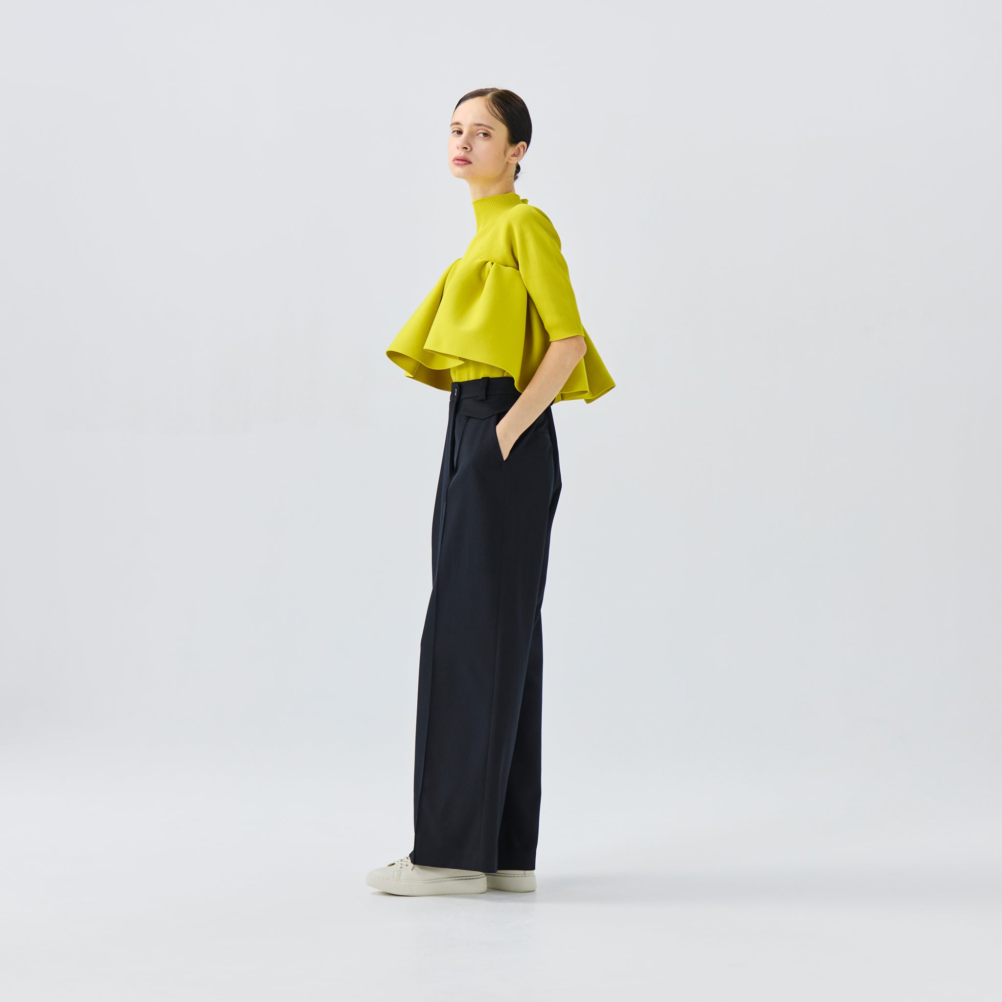 TMOアシンメトリーワイドパンツ