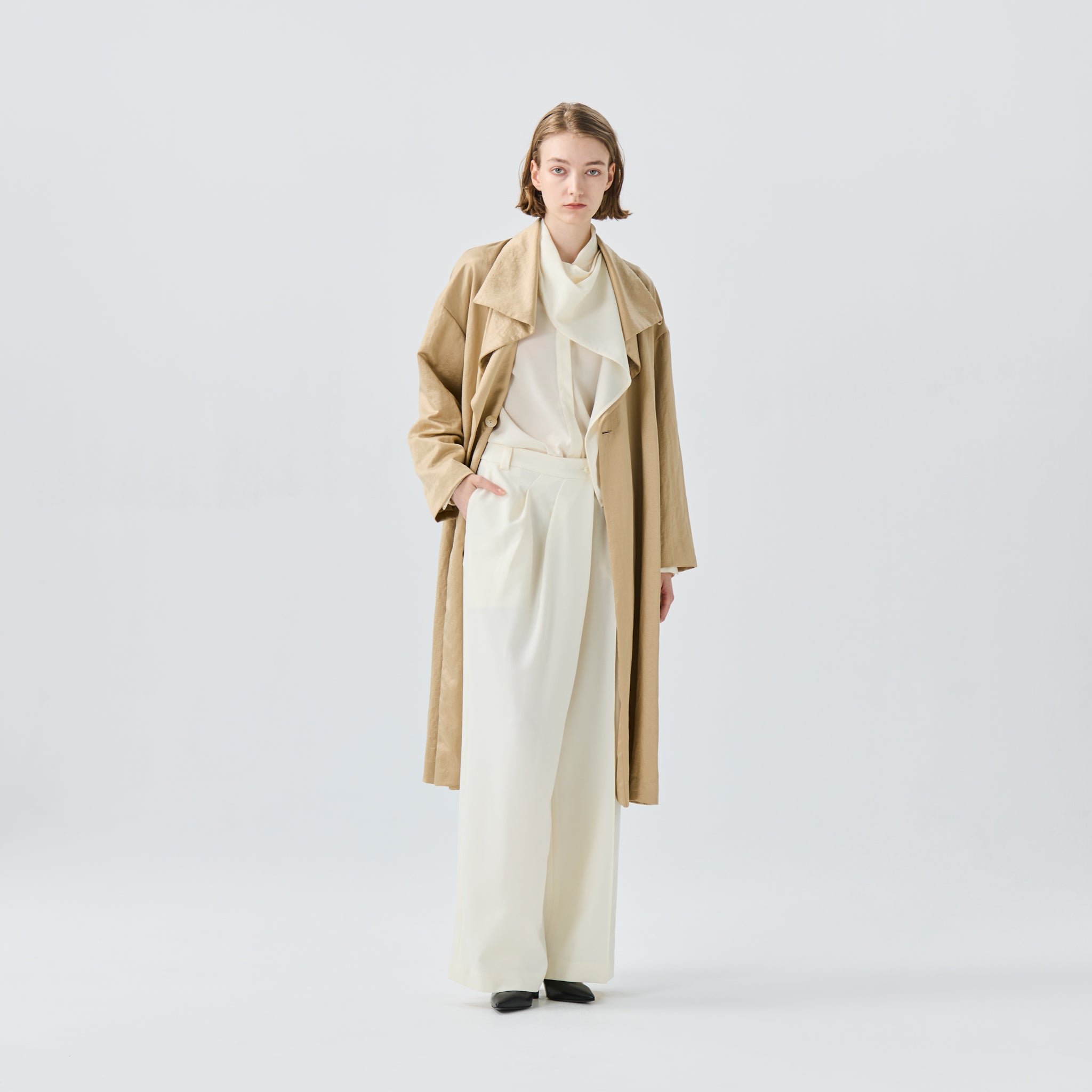 TMOアシンメトリーワイドパンツ