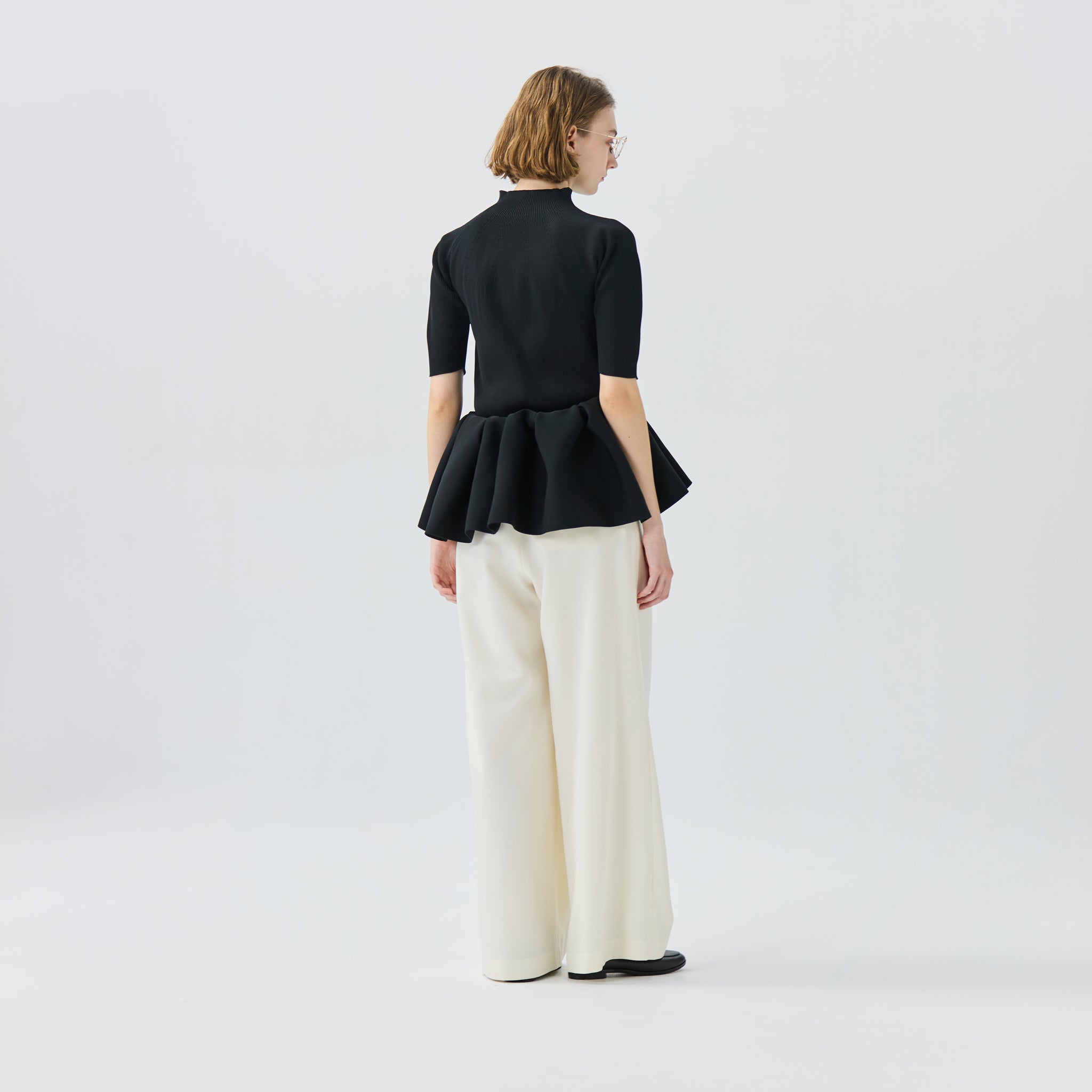 TMOアシンメトリーワイドパンツ