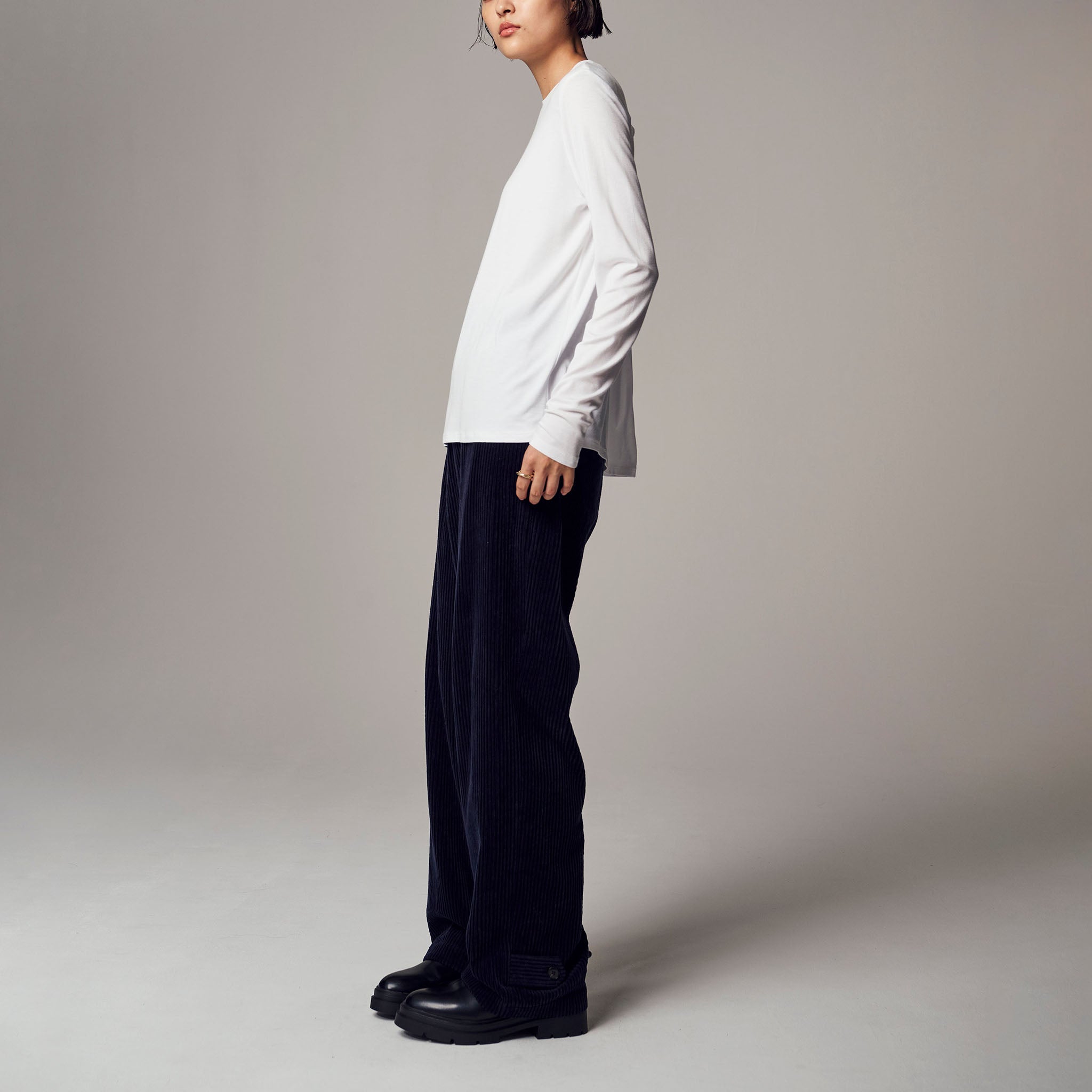 「バックフィンT」シルキーストレッチ ロング