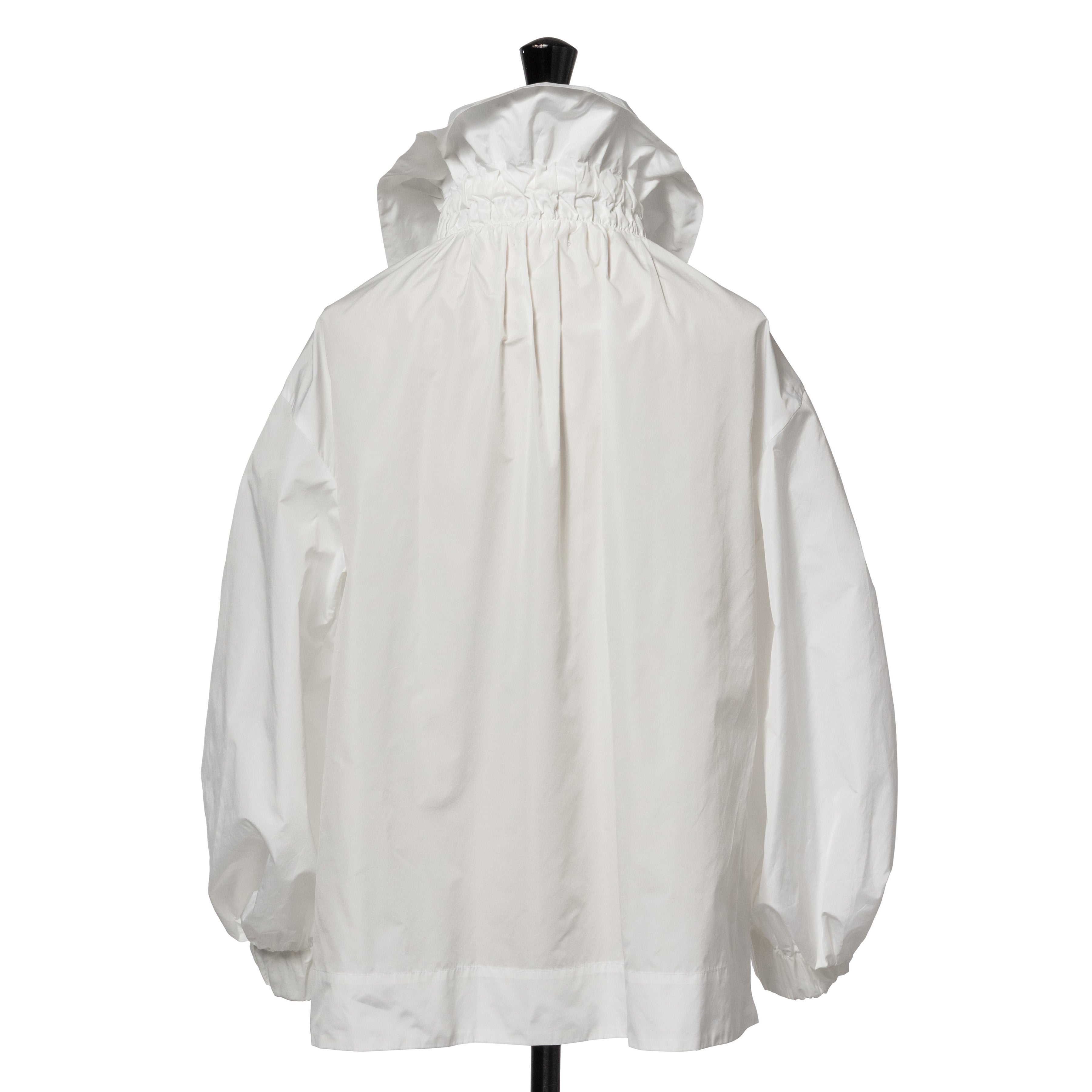 「ギャザリングリボンブラウス」 リュクスタフタ