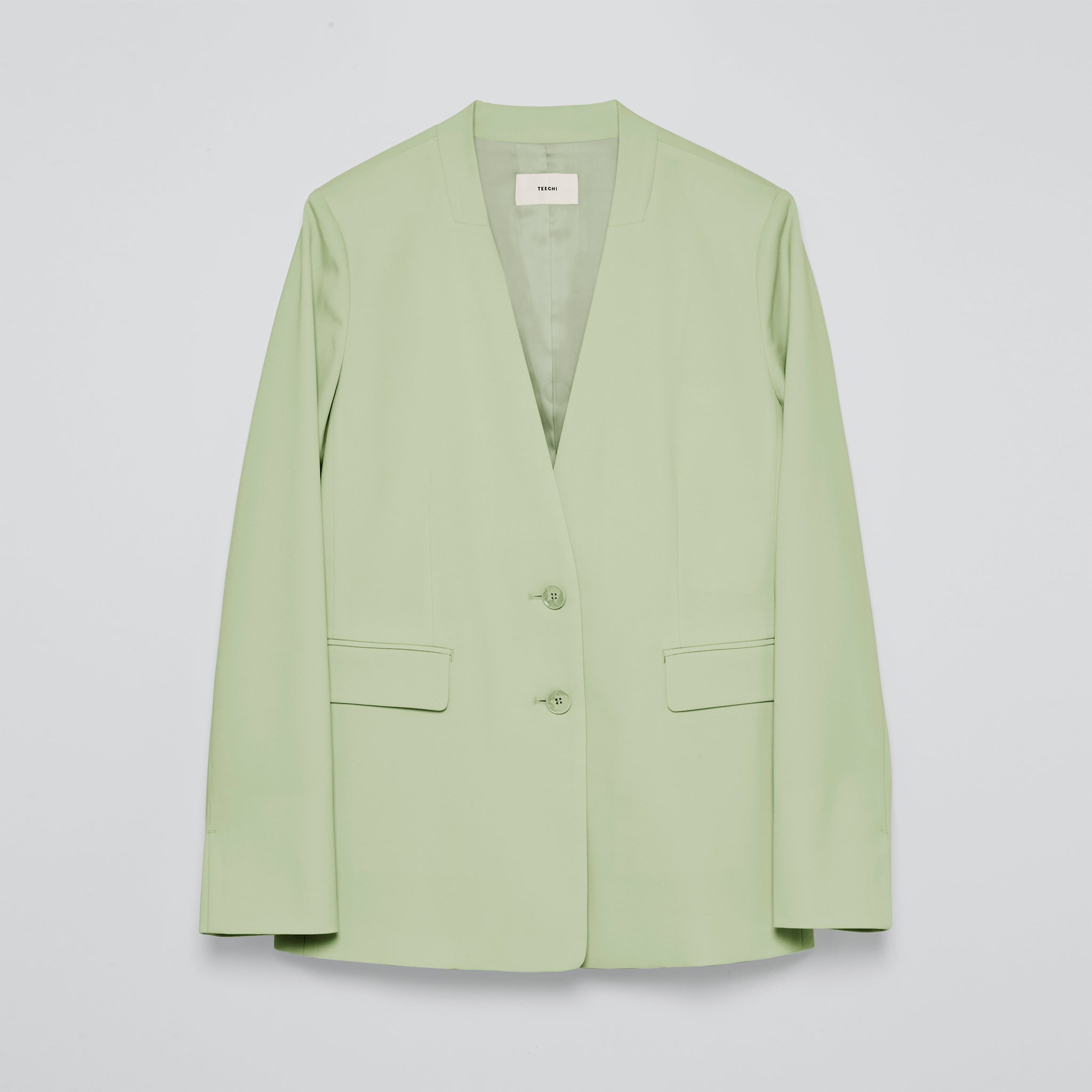 ストレッチノーカラージャケット