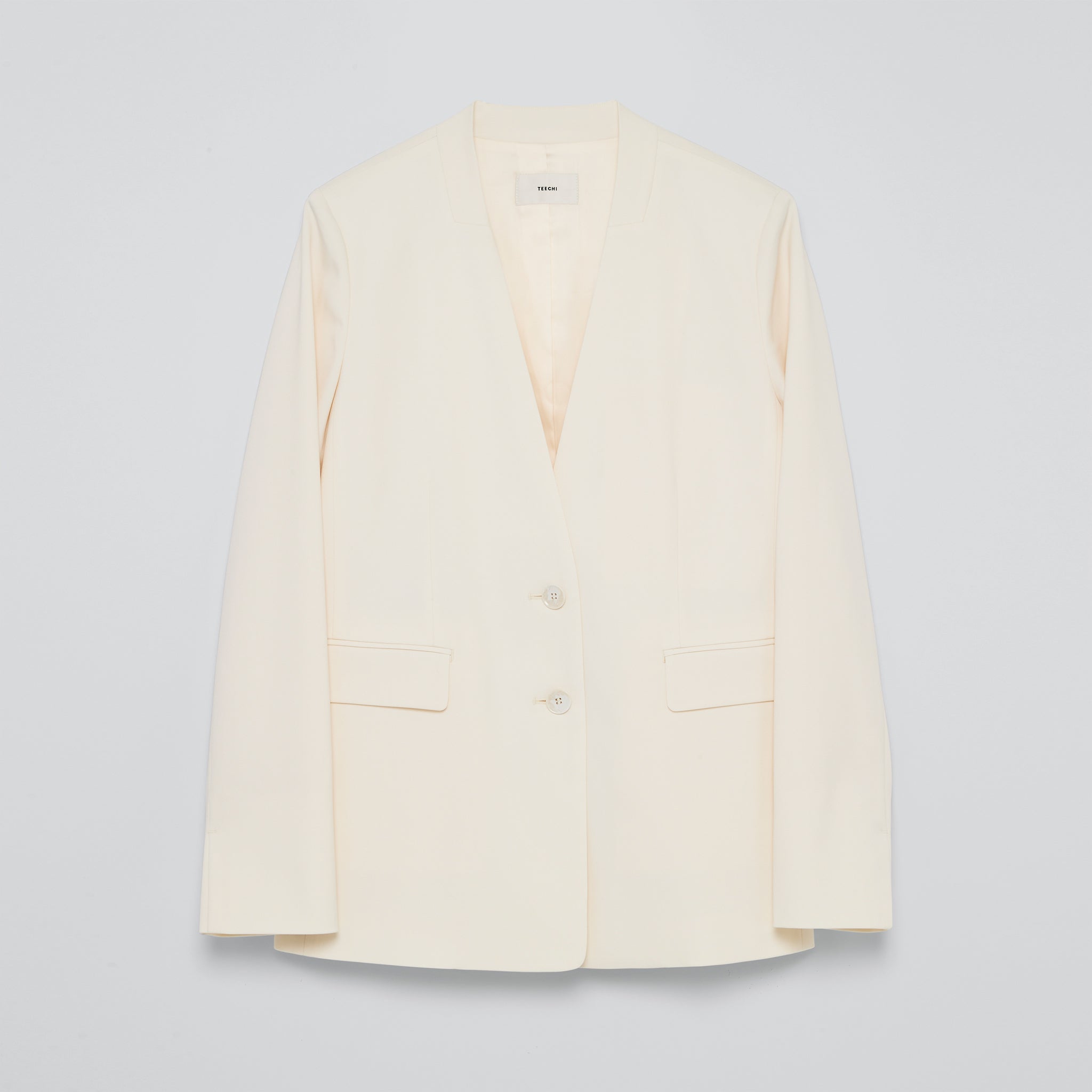 ストレッチノーカラージャケット