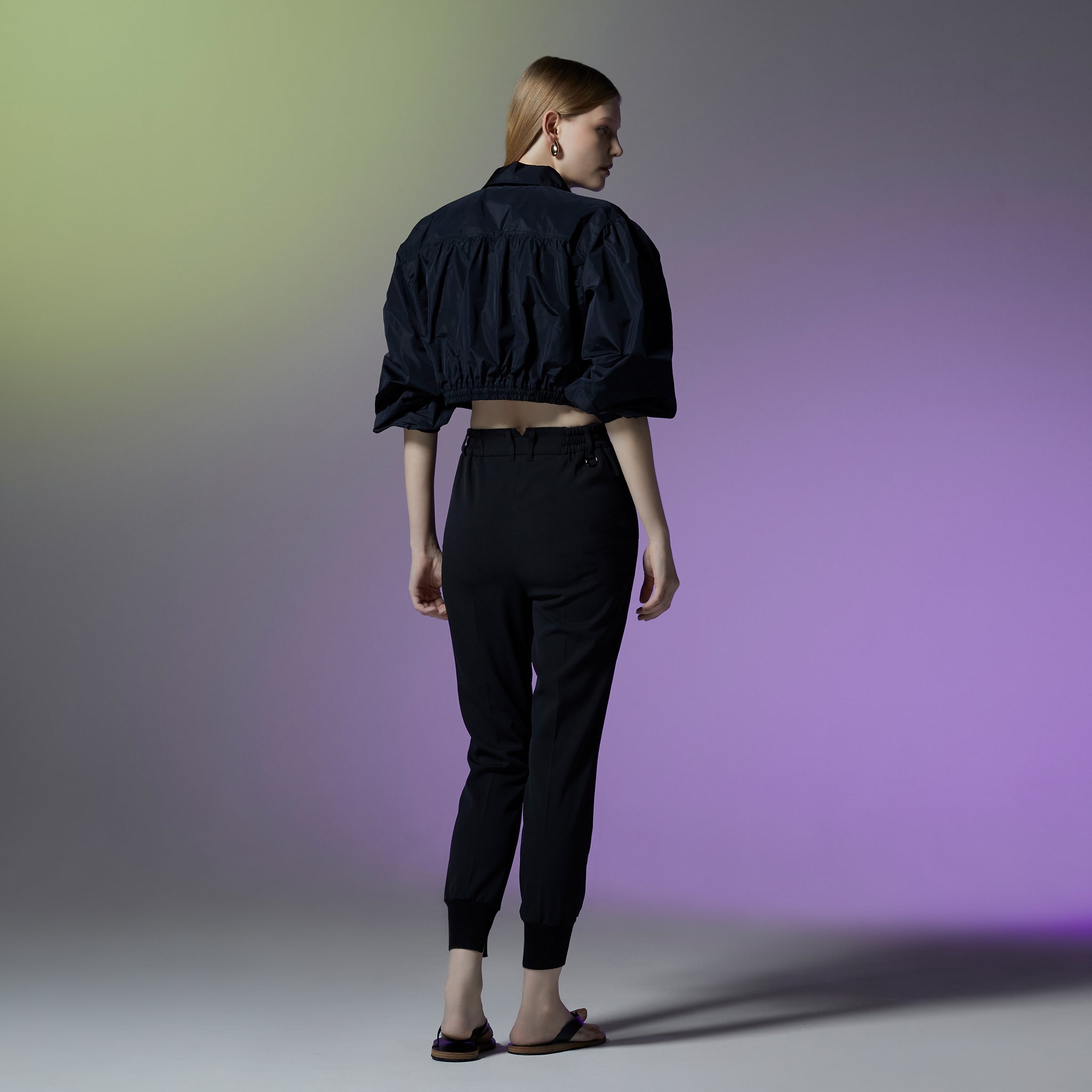 ボリュームスリーブブルゾン