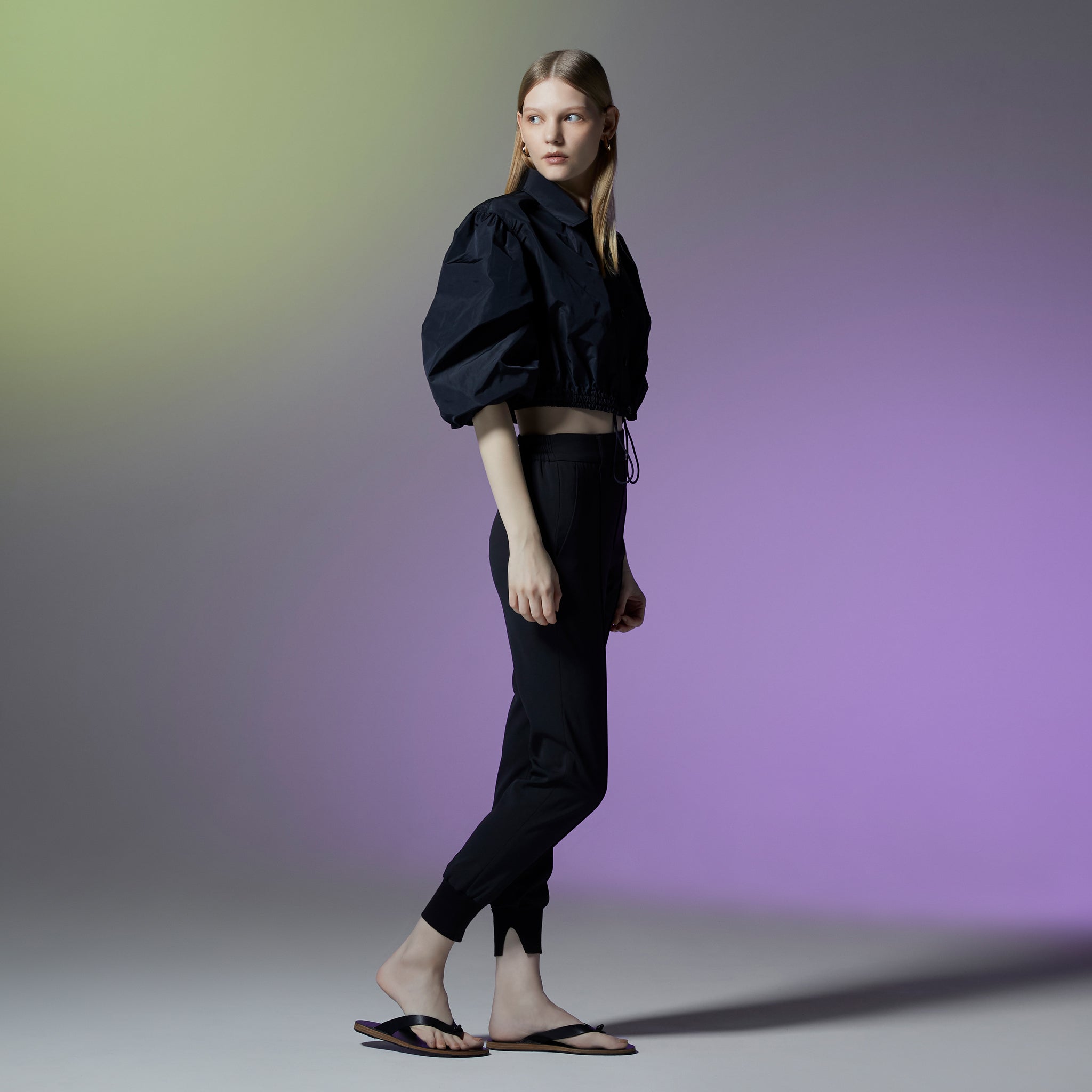 ボリュームスリーブブルゾン