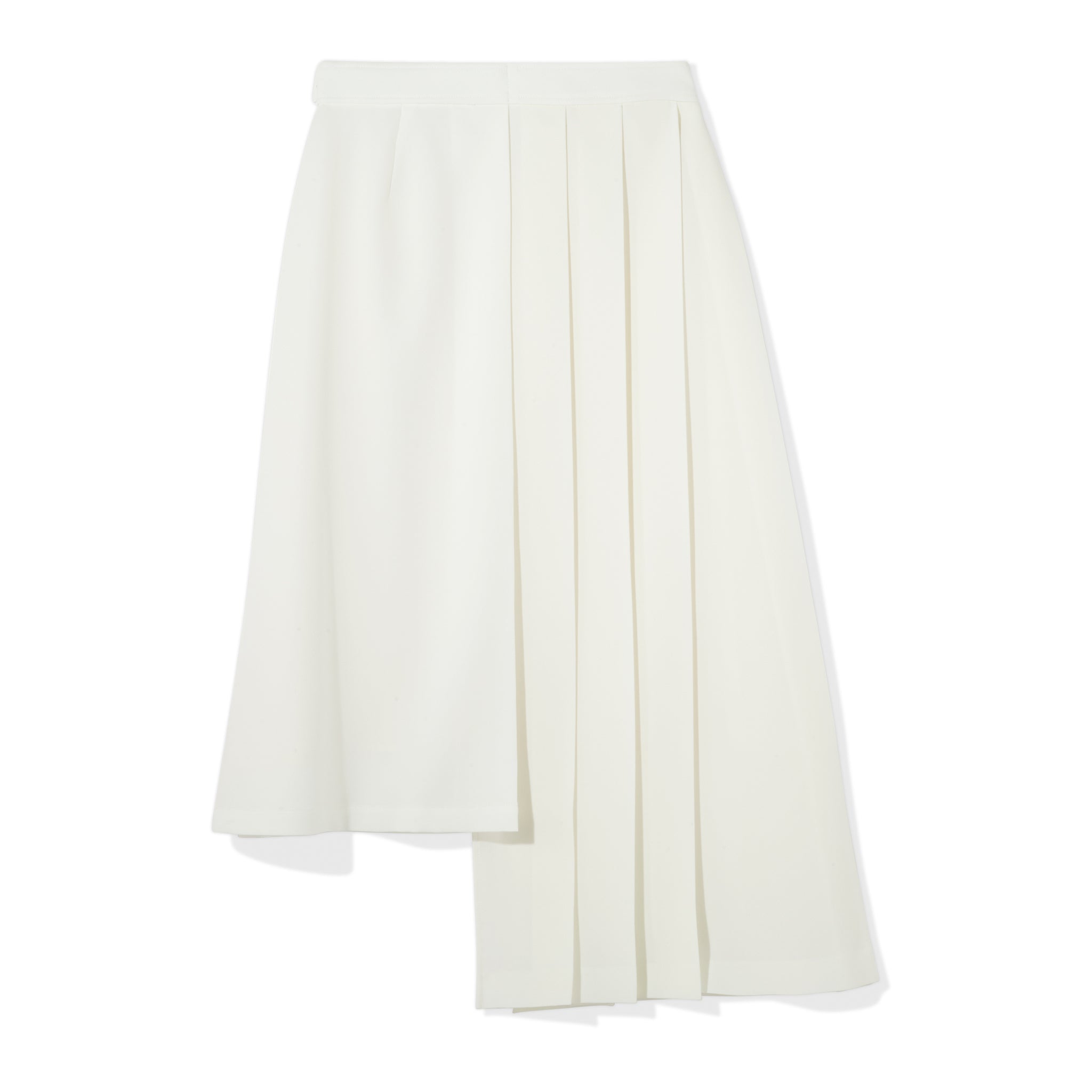 ★ スカート　ホワイト　F 新品 360°アシンメトリースカート