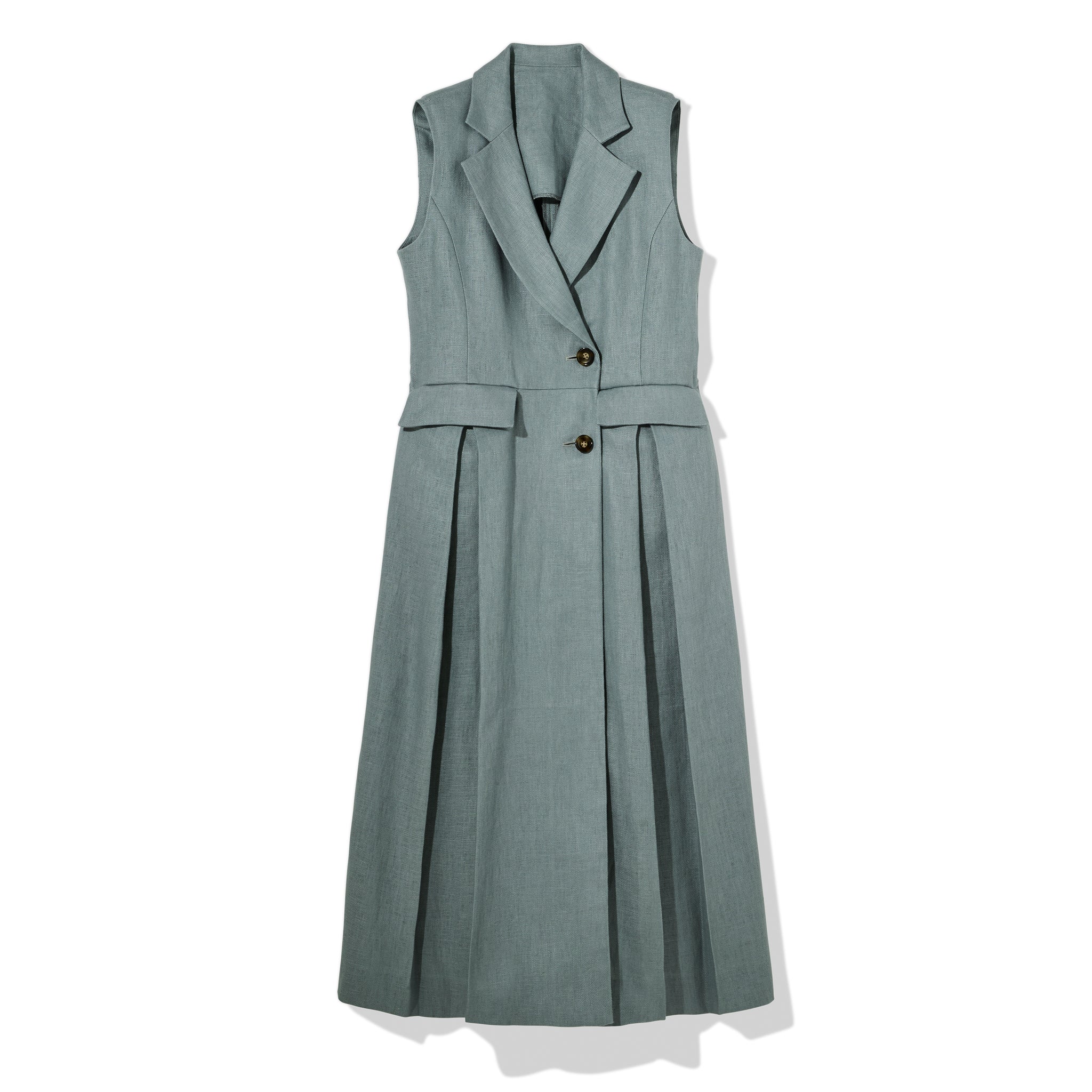 テーラードロングジレ