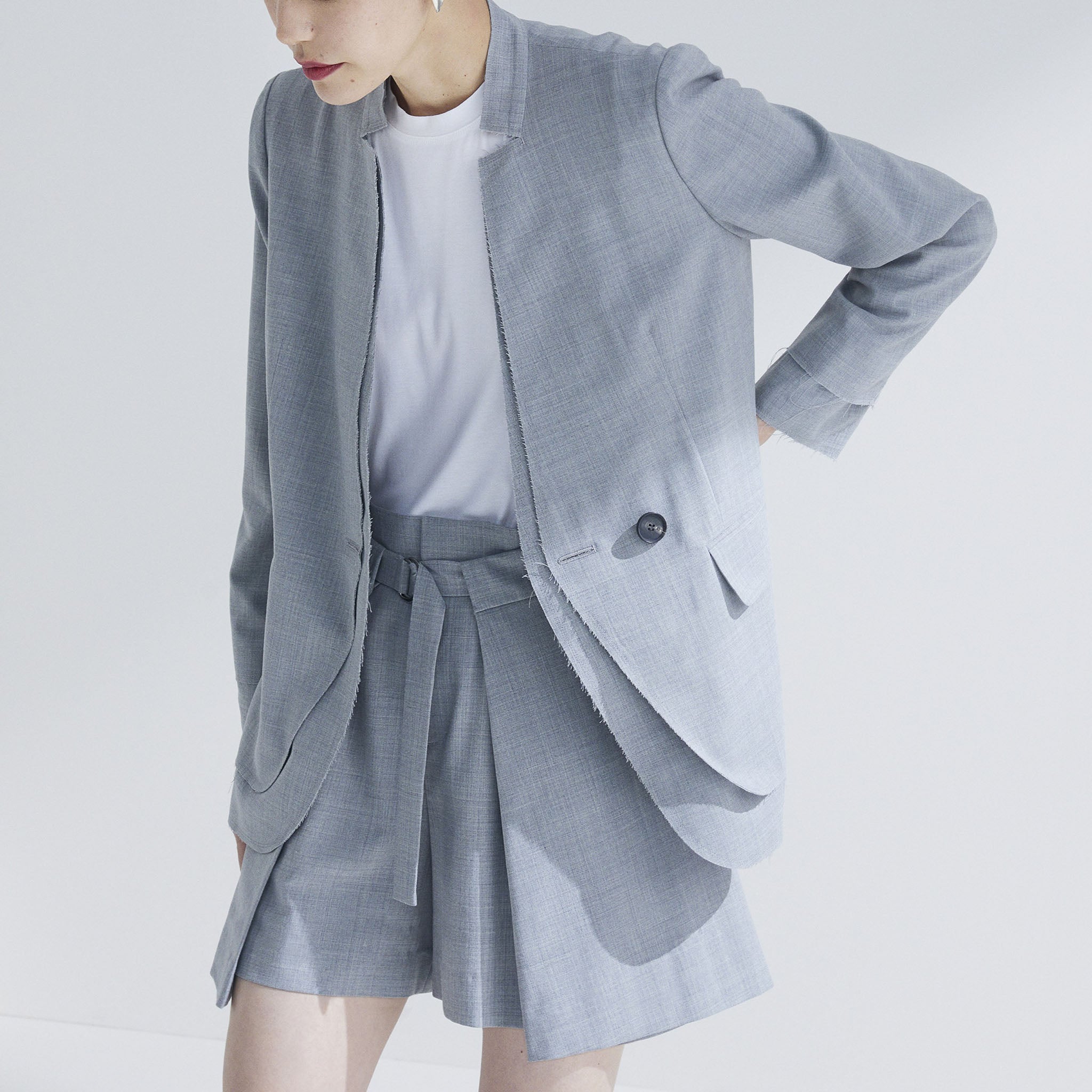 「タブ ショートパンツ」 ブレンデッドウール