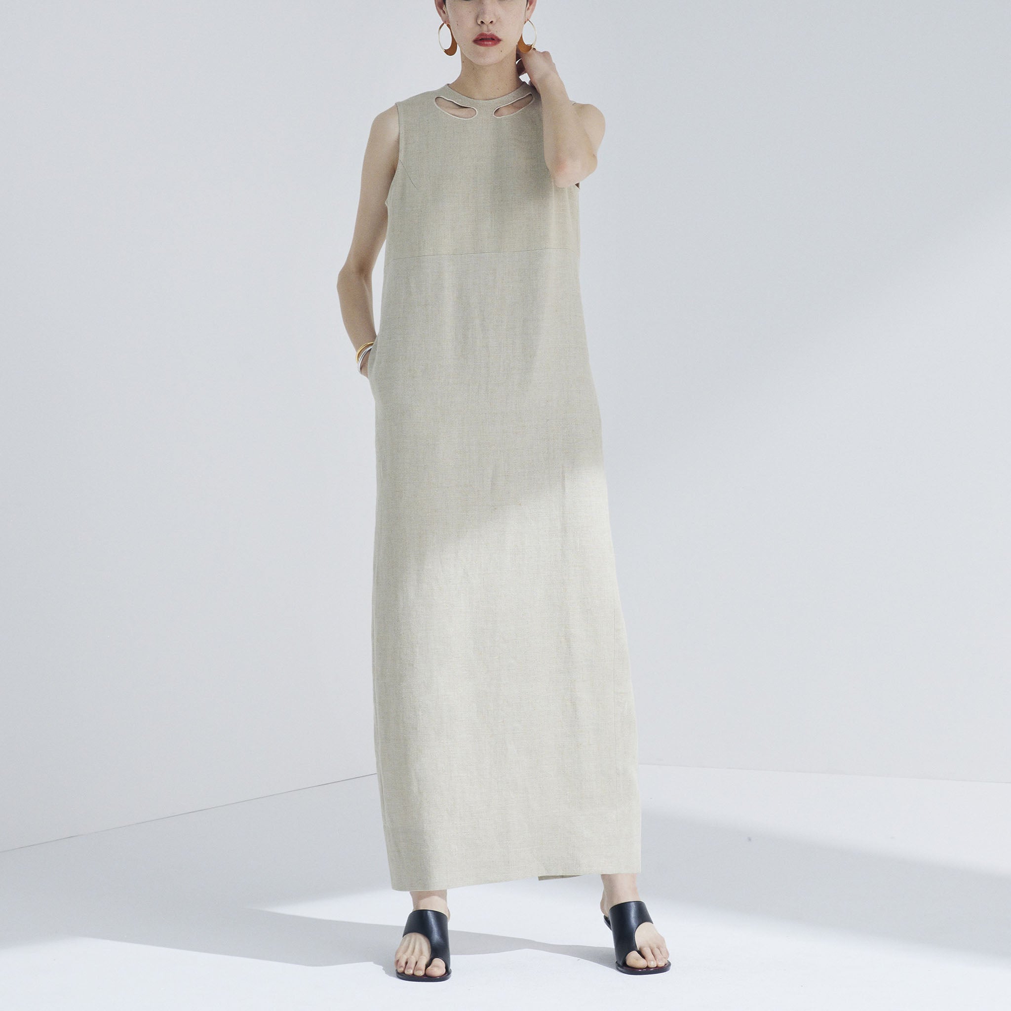「ボンカール ワンピース」  アンティークリネン