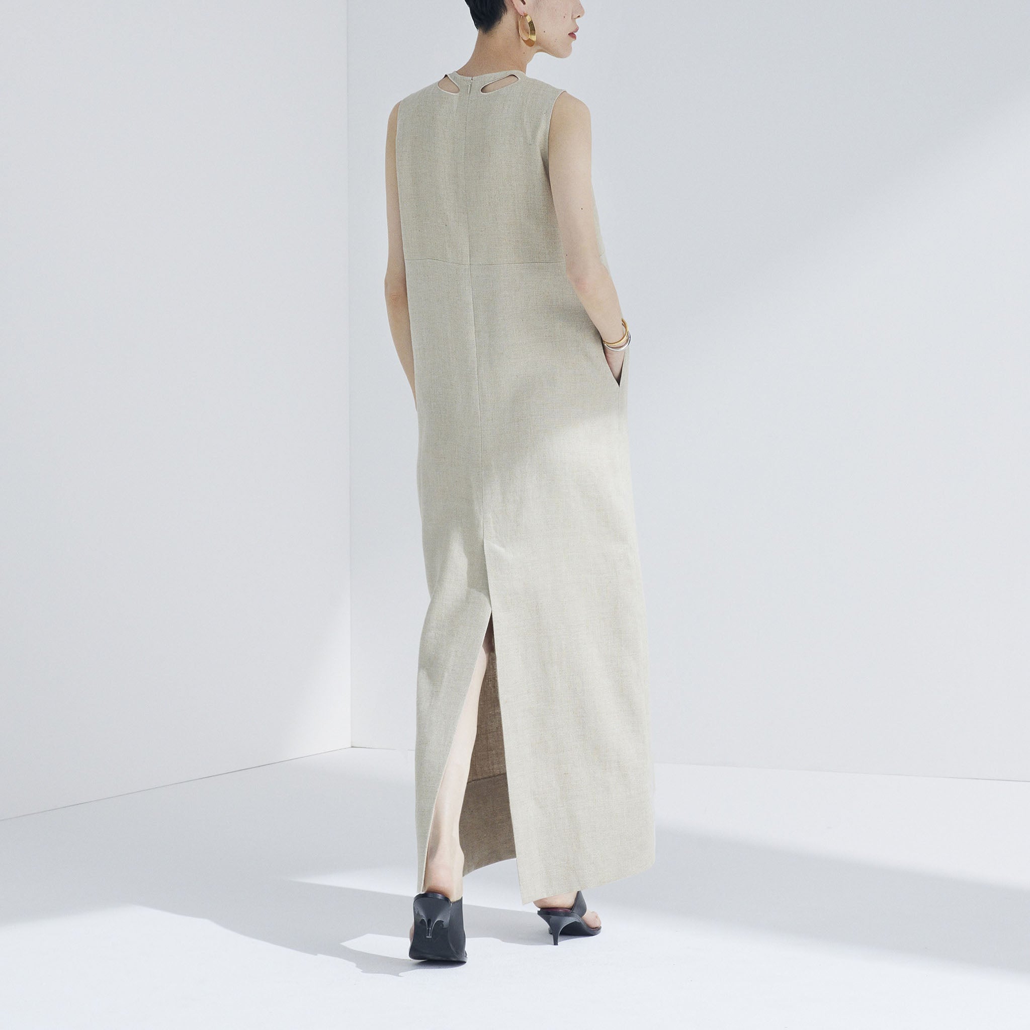 ボンカール ワンピース」 アンティークリネン