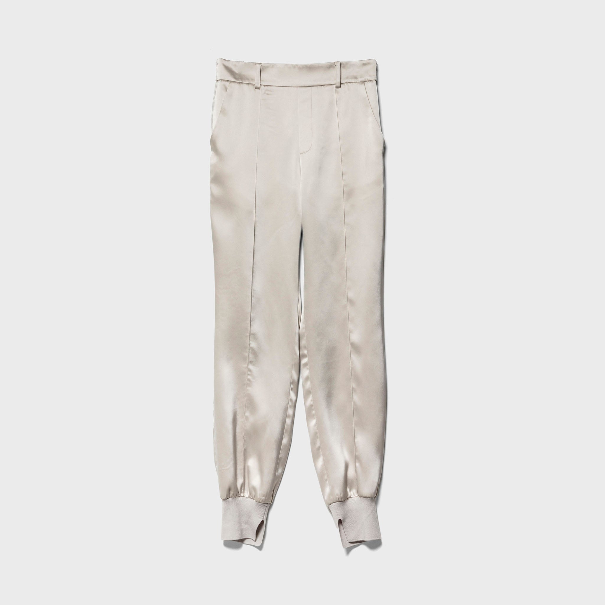 フェアウェイパンツ」 ラグジュアリーサテンジョガー