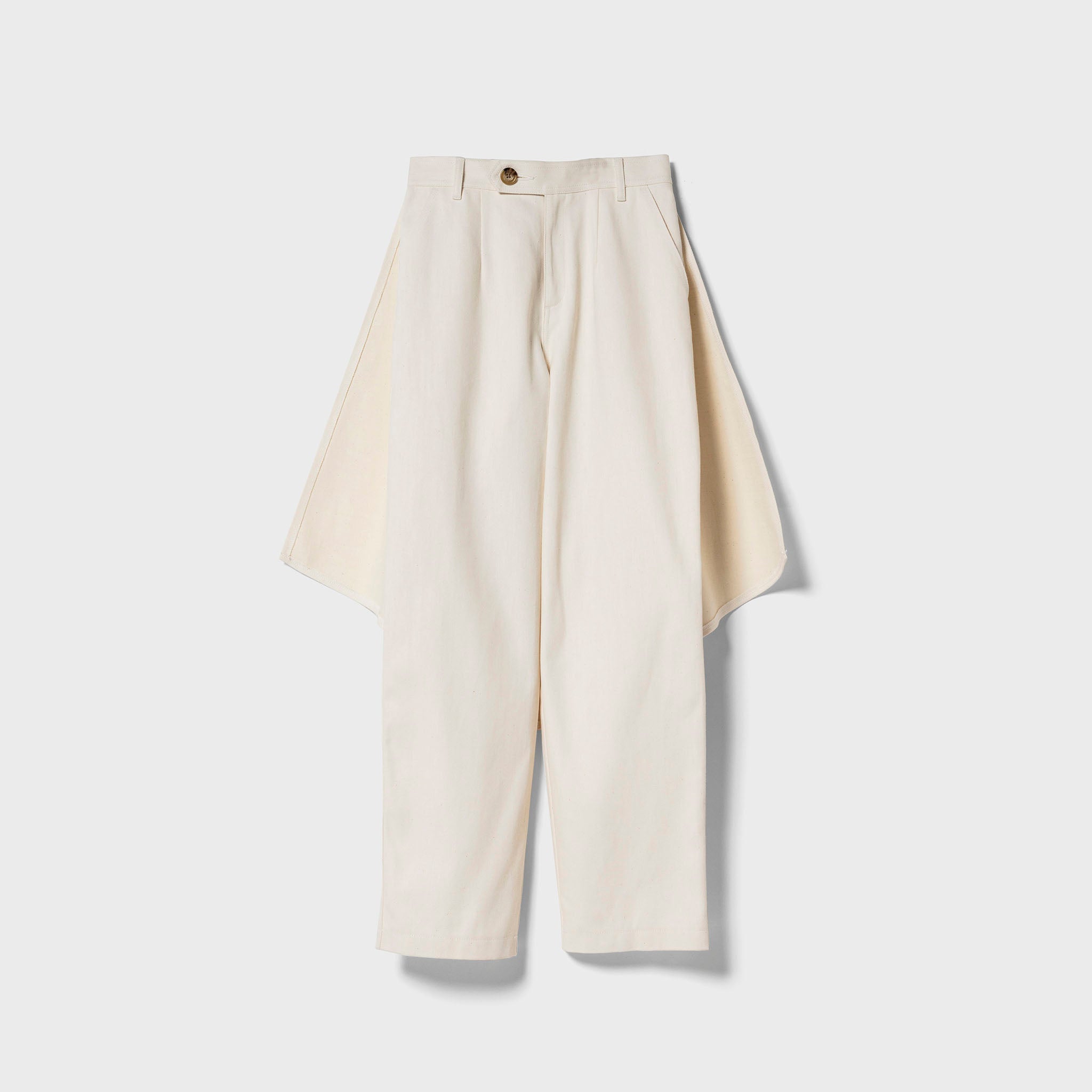 「フラップパンツ」  セルヴィッジデニム テーパード