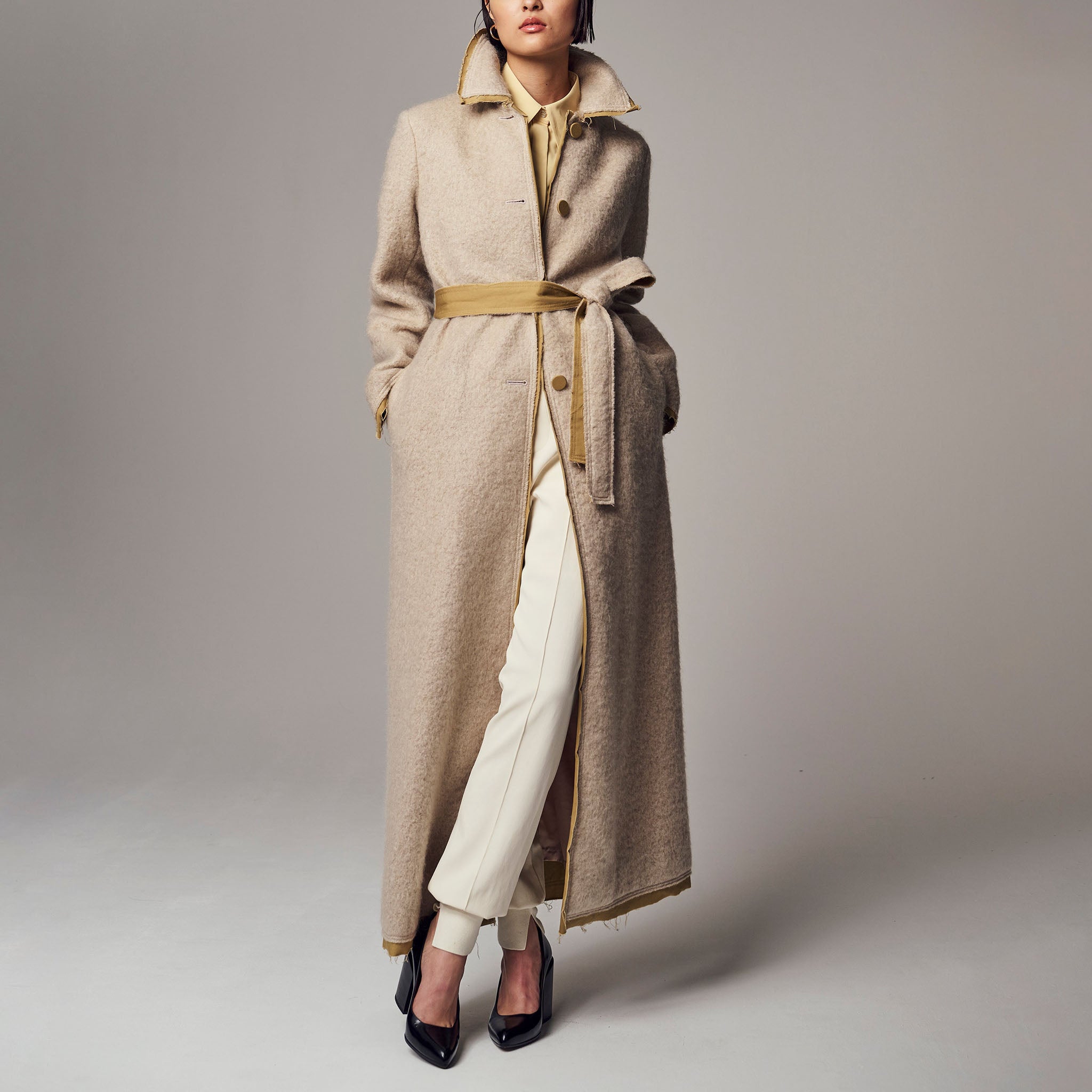 「ランブルロングコート」ウーリー+チノ