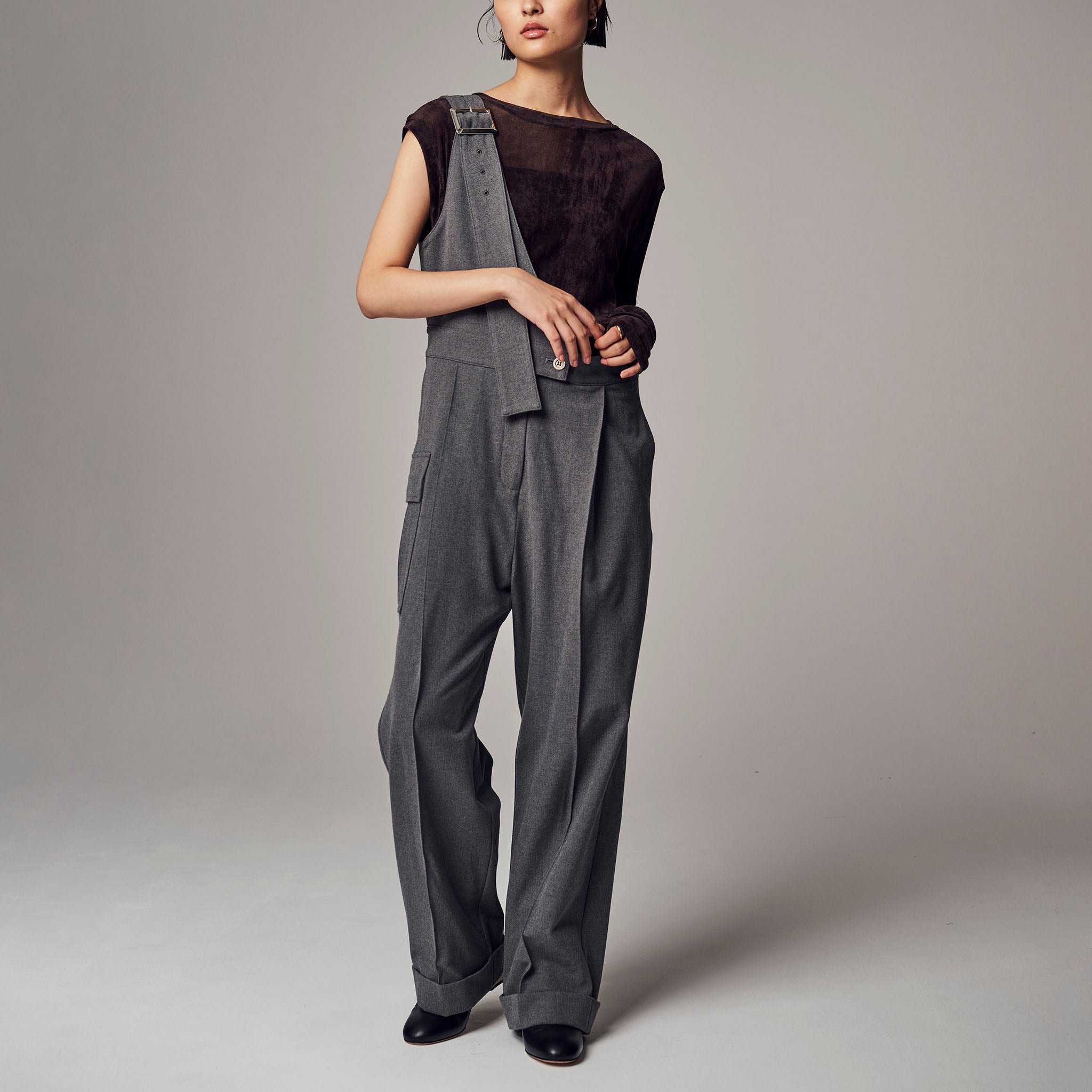 「TMO ThermoStreamer ワンショルコンビネゾン」ウールライク