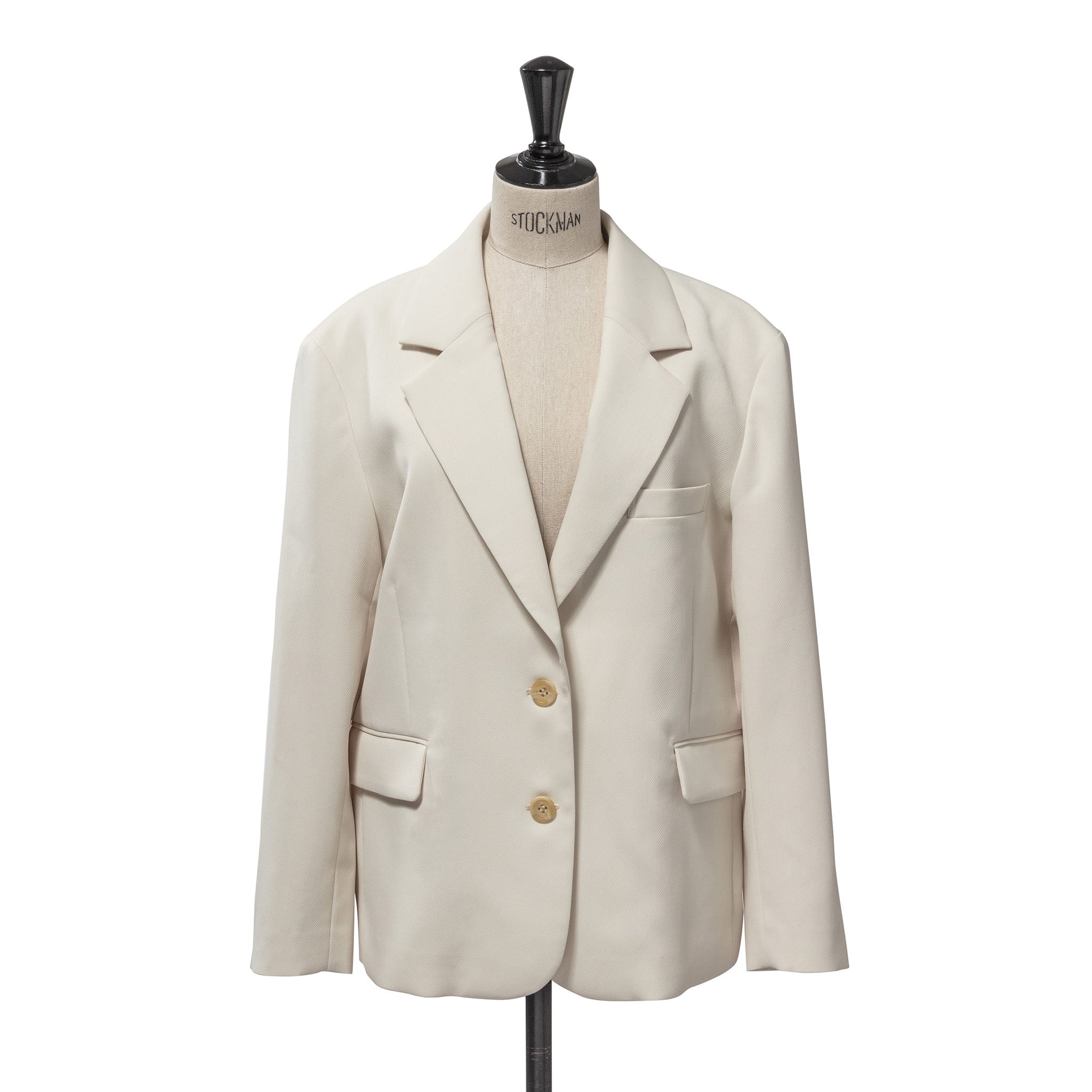 新品未使用 the highlights テーラードジャケット　beige 新品未使用 the highlights テーラードジャケット beige