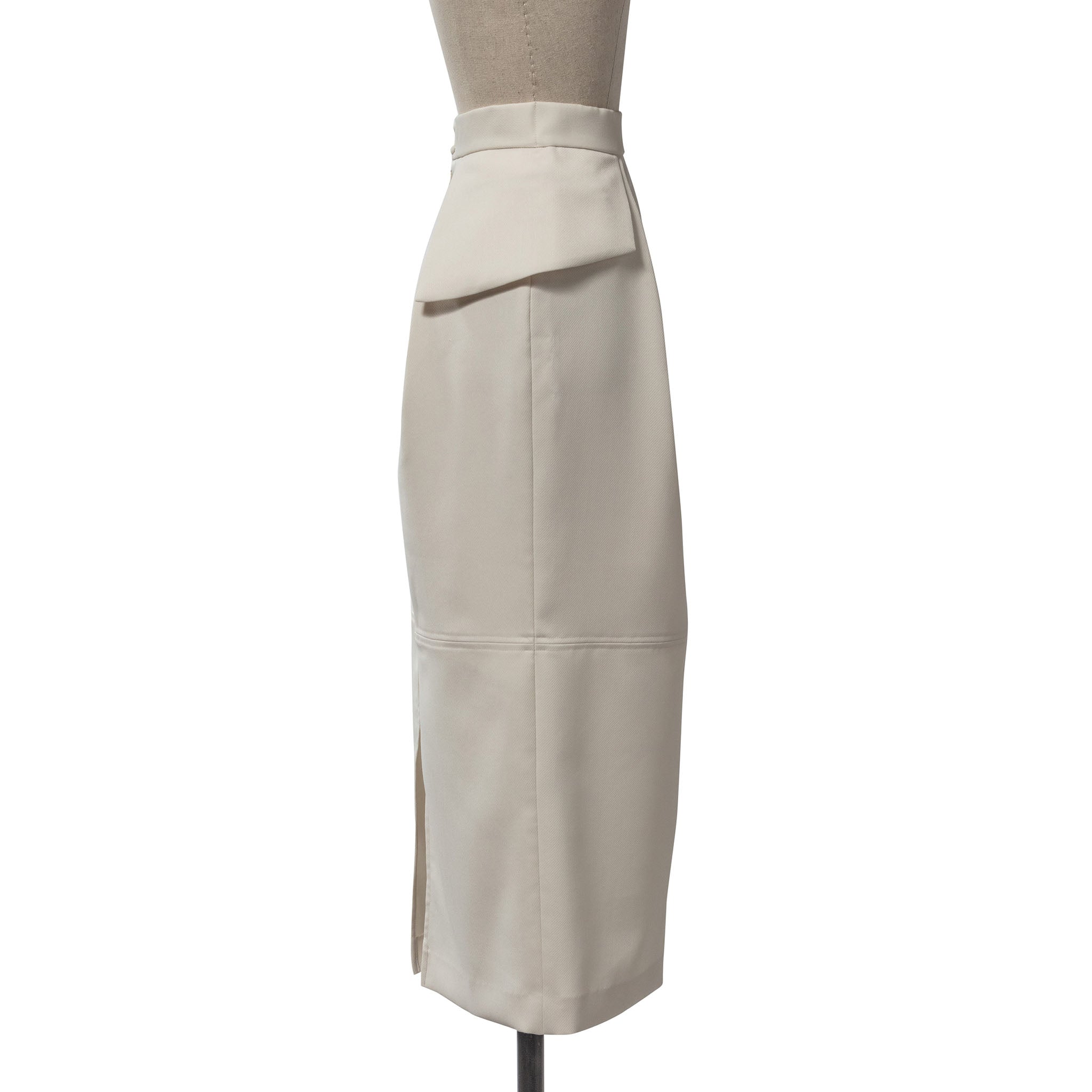 「ロングレッグペンシルスカート」スペリオウールミックス