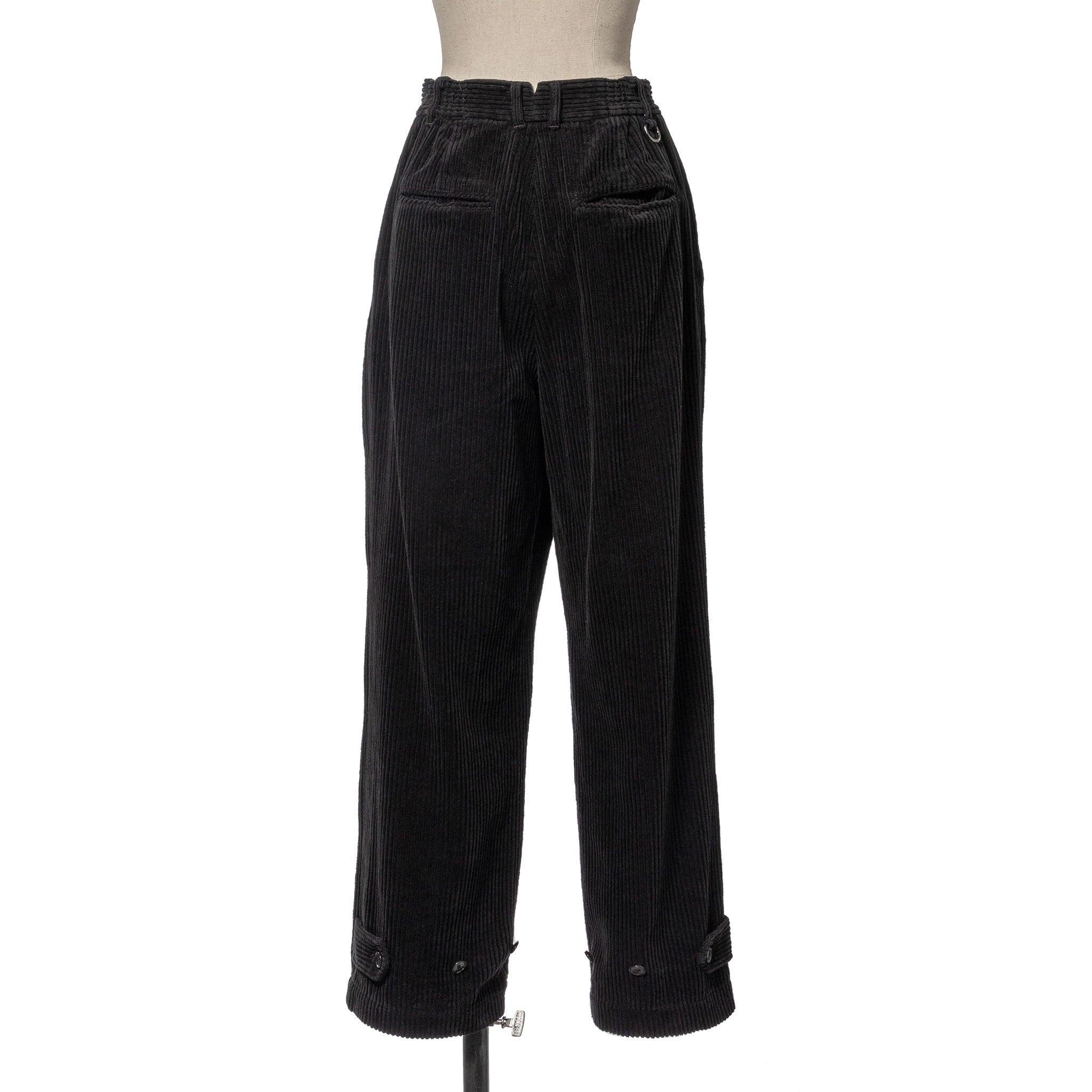 「グルービーパンツ」コーデュロイワイドロング