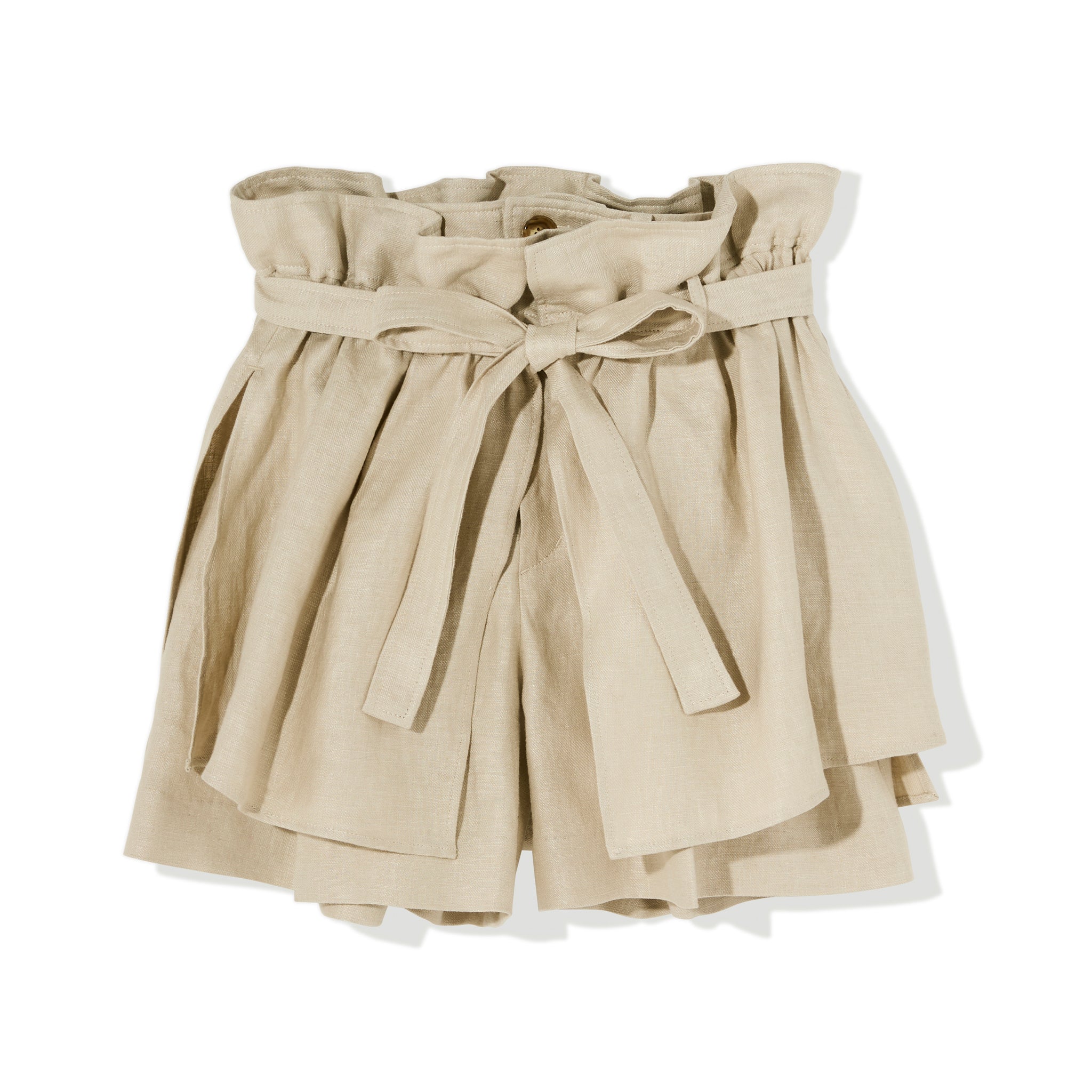 CHANEL ヴィンテージ リネン100% ショートパンツ CHANEL ヴィンテージ