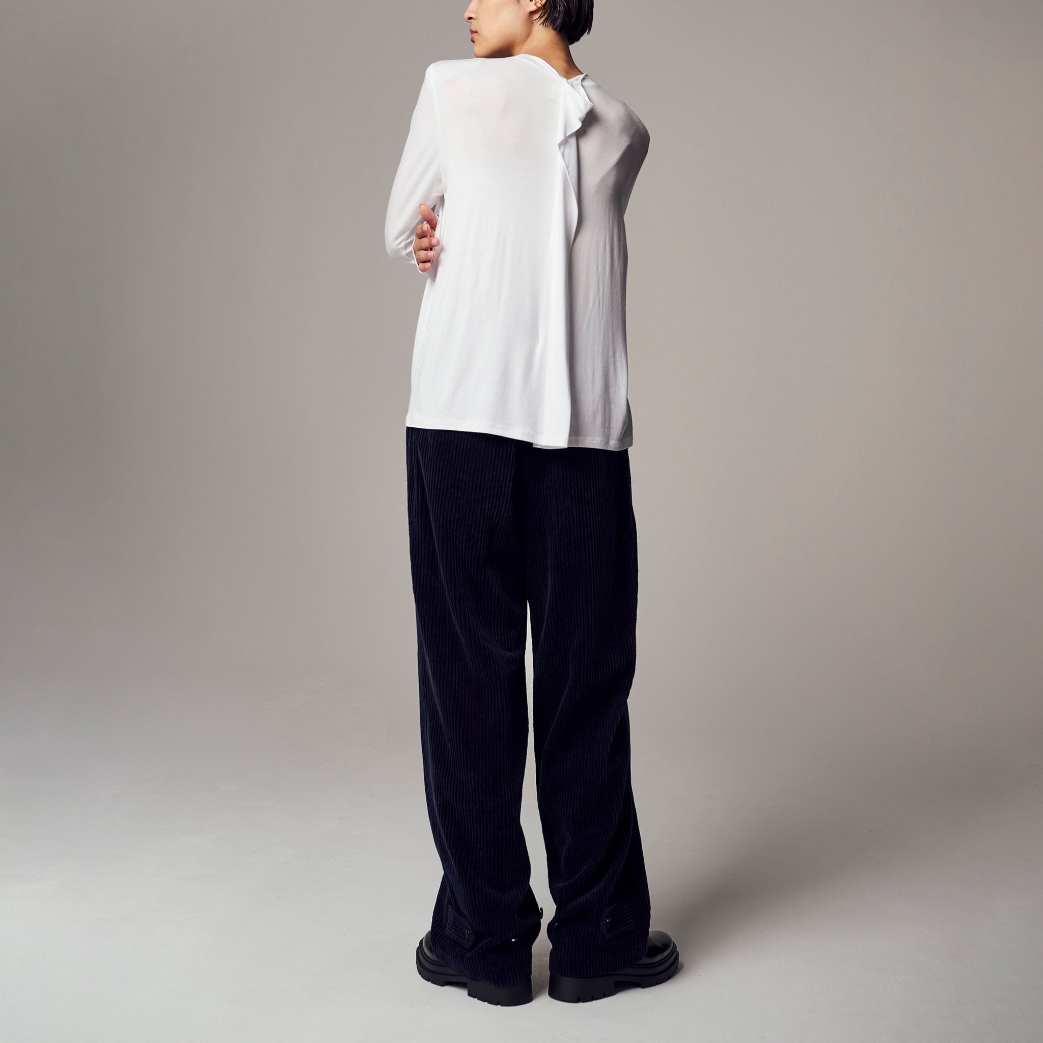 「バックフィンＴ」シルキーストレッチ ロング