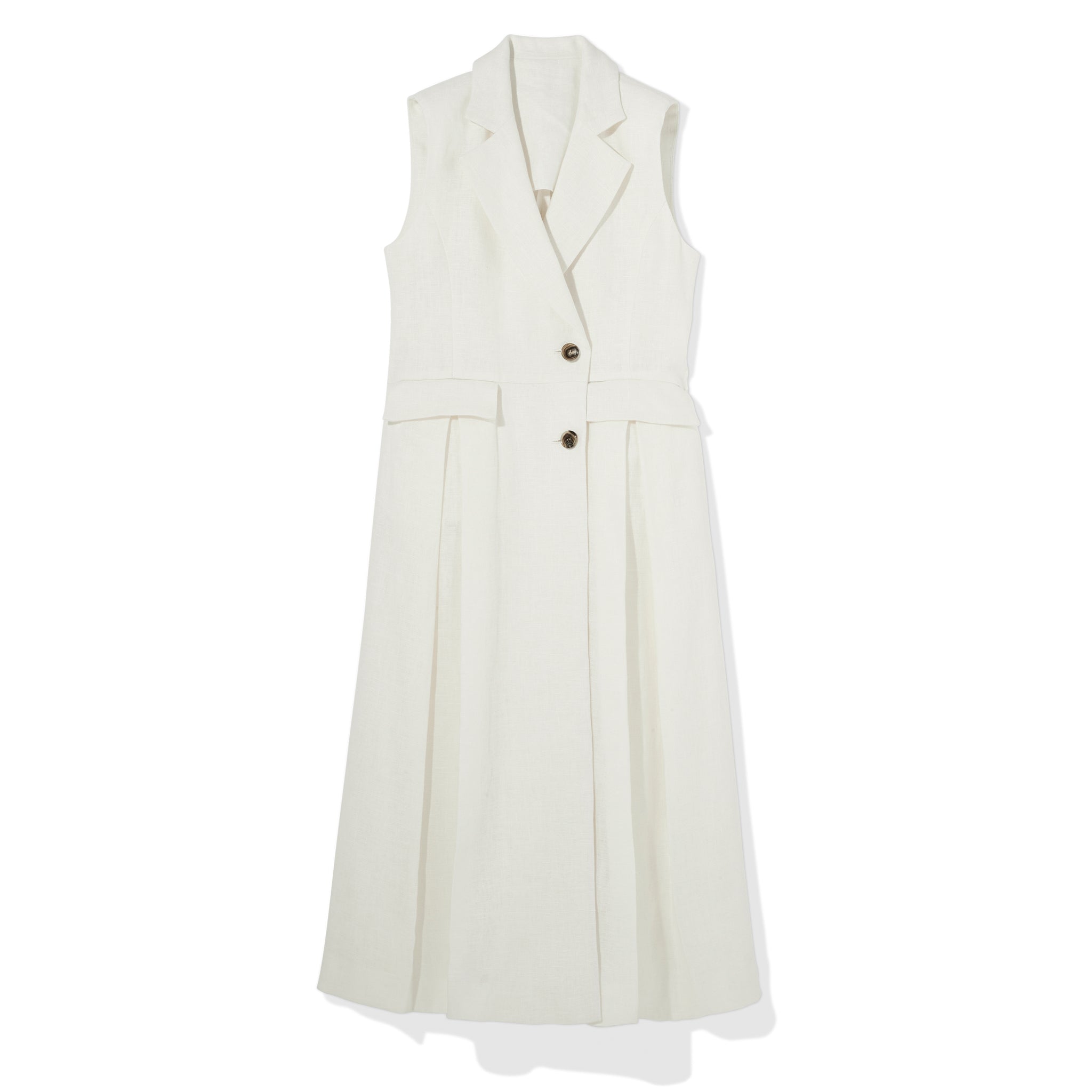 テーラードロングジレ