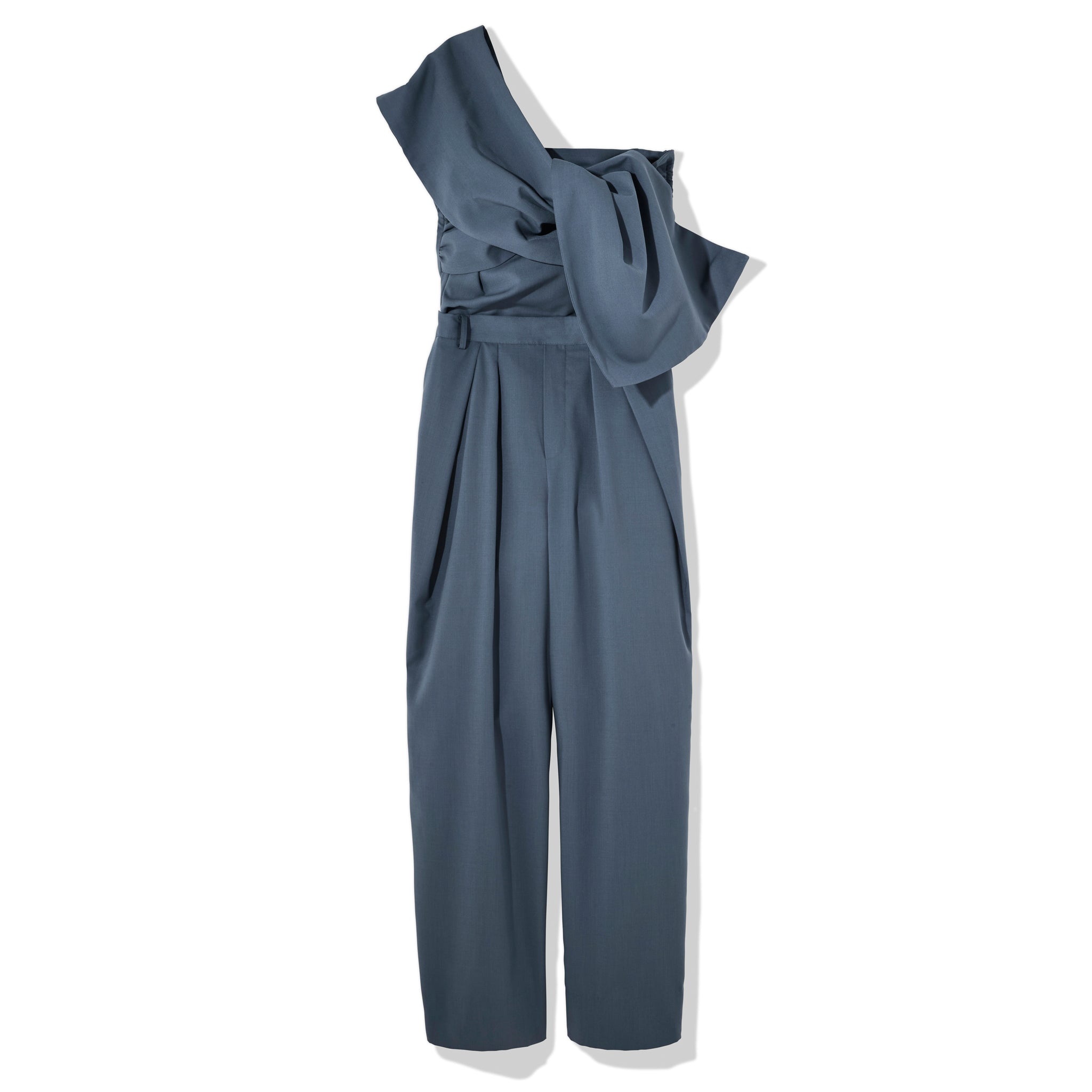 リボンジャンプスーツ　新品 リボンショルダージャンプスーツ