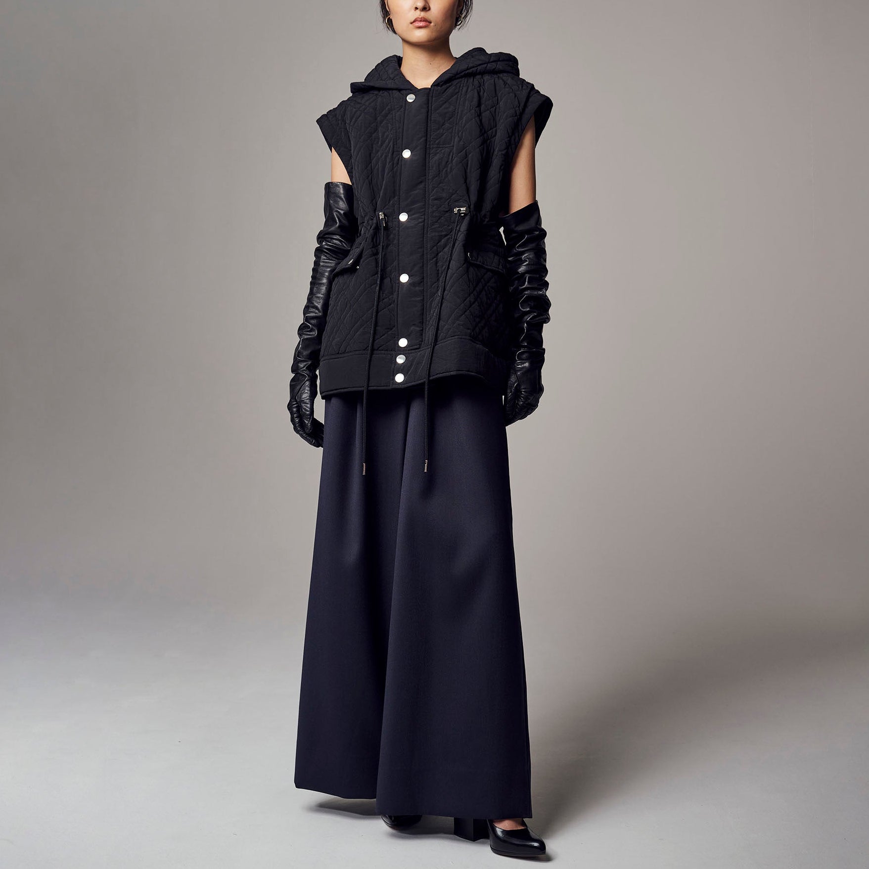 「ニュースタンダードワイドパンツ」スペリオウールミックス