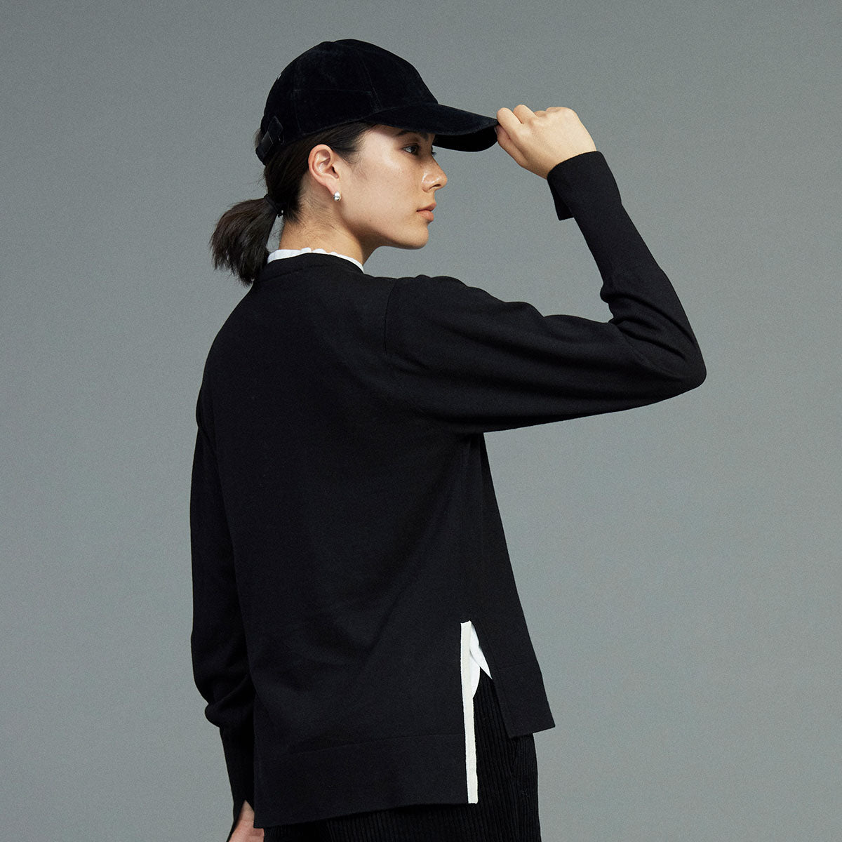 「ペリアキャップ」ベロア