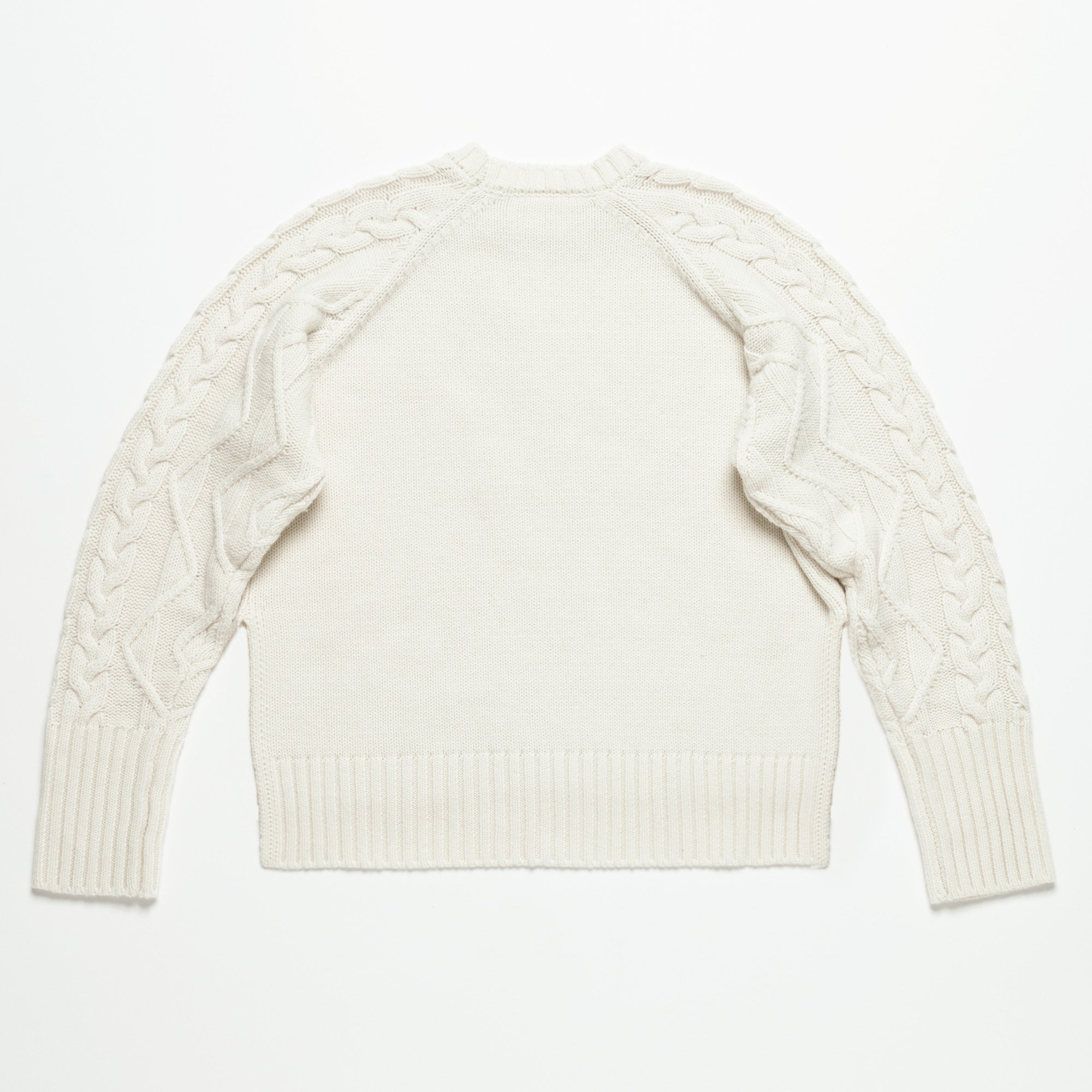 「シェパードニット」オールカシミヤ