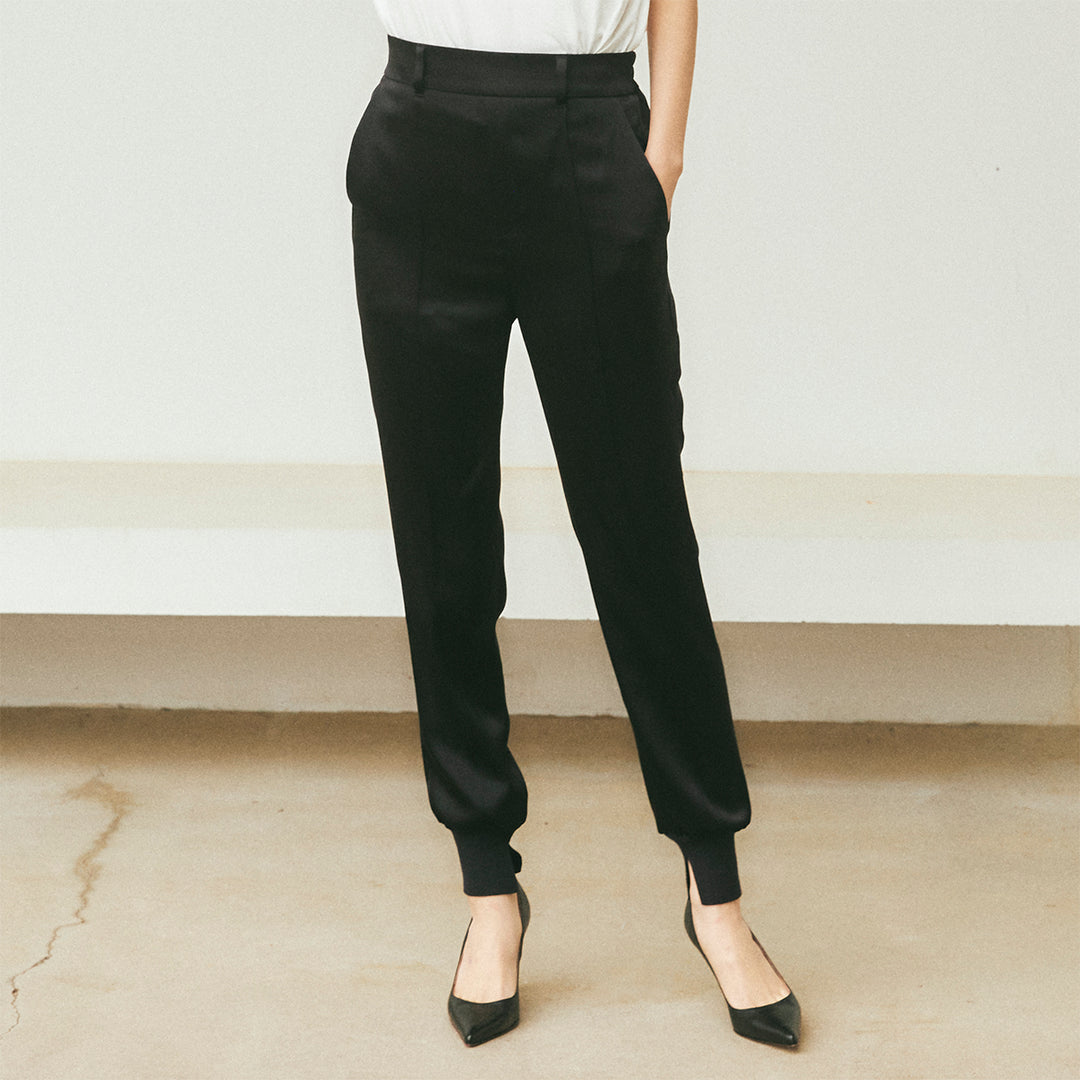 フェアウェイパンツ」ダブルサテンジョガー – TEECHI 